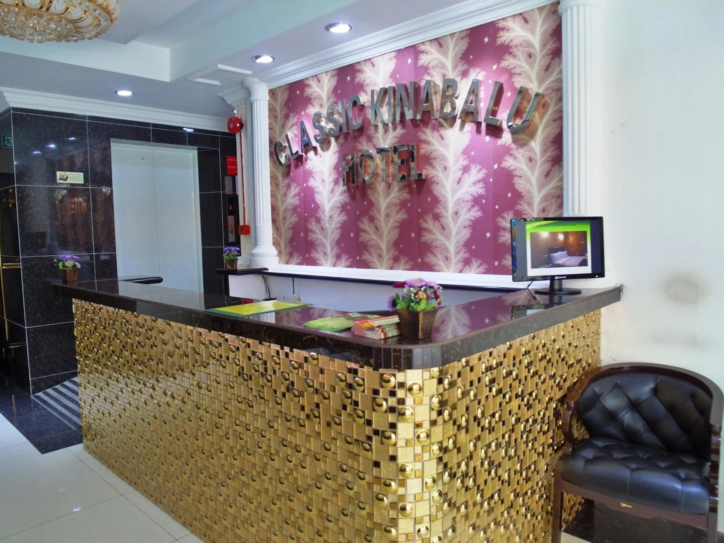 Lobby or reception in Classic Kinabalu Hotel