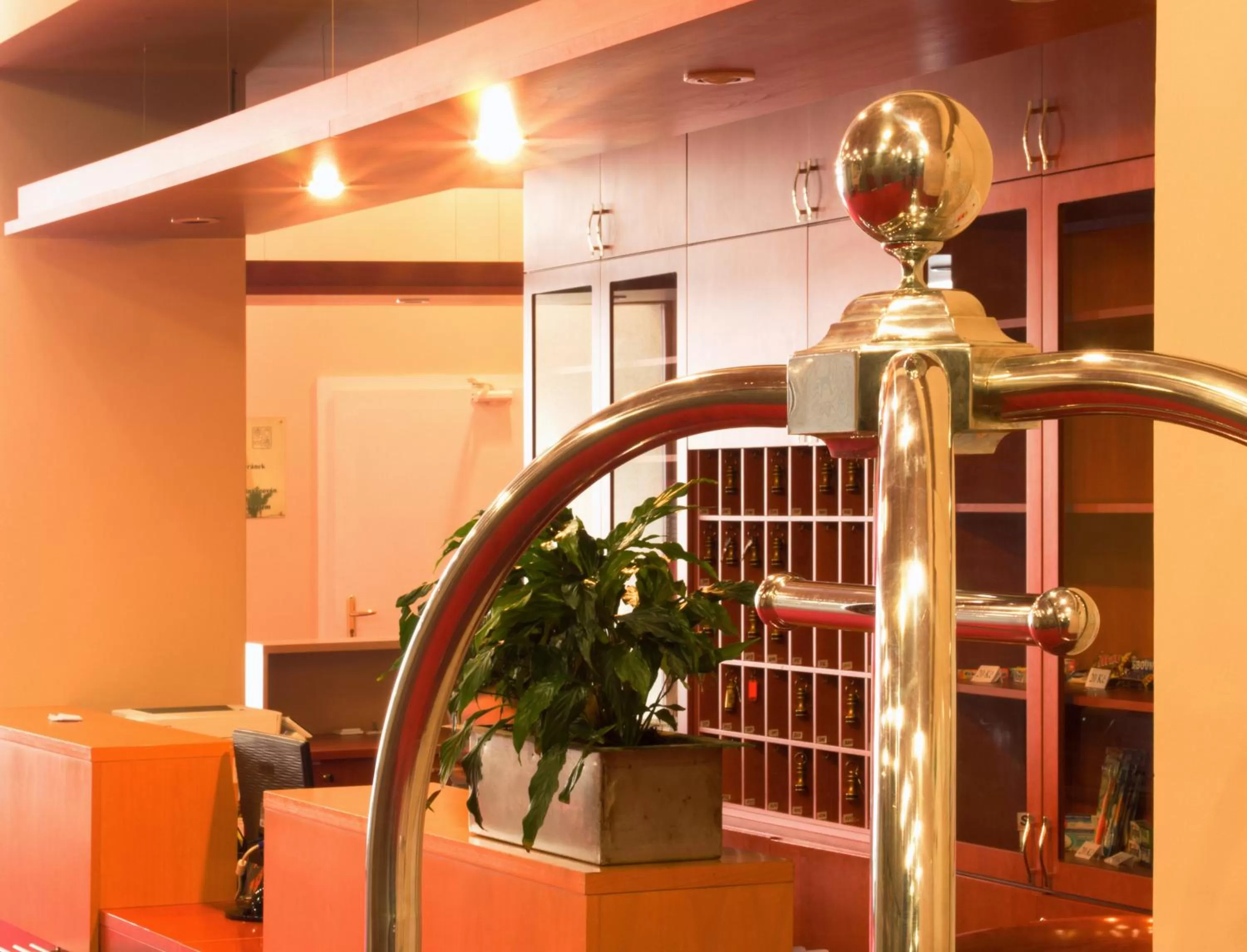 Decorative detail in Hotel U Beránka Náchod