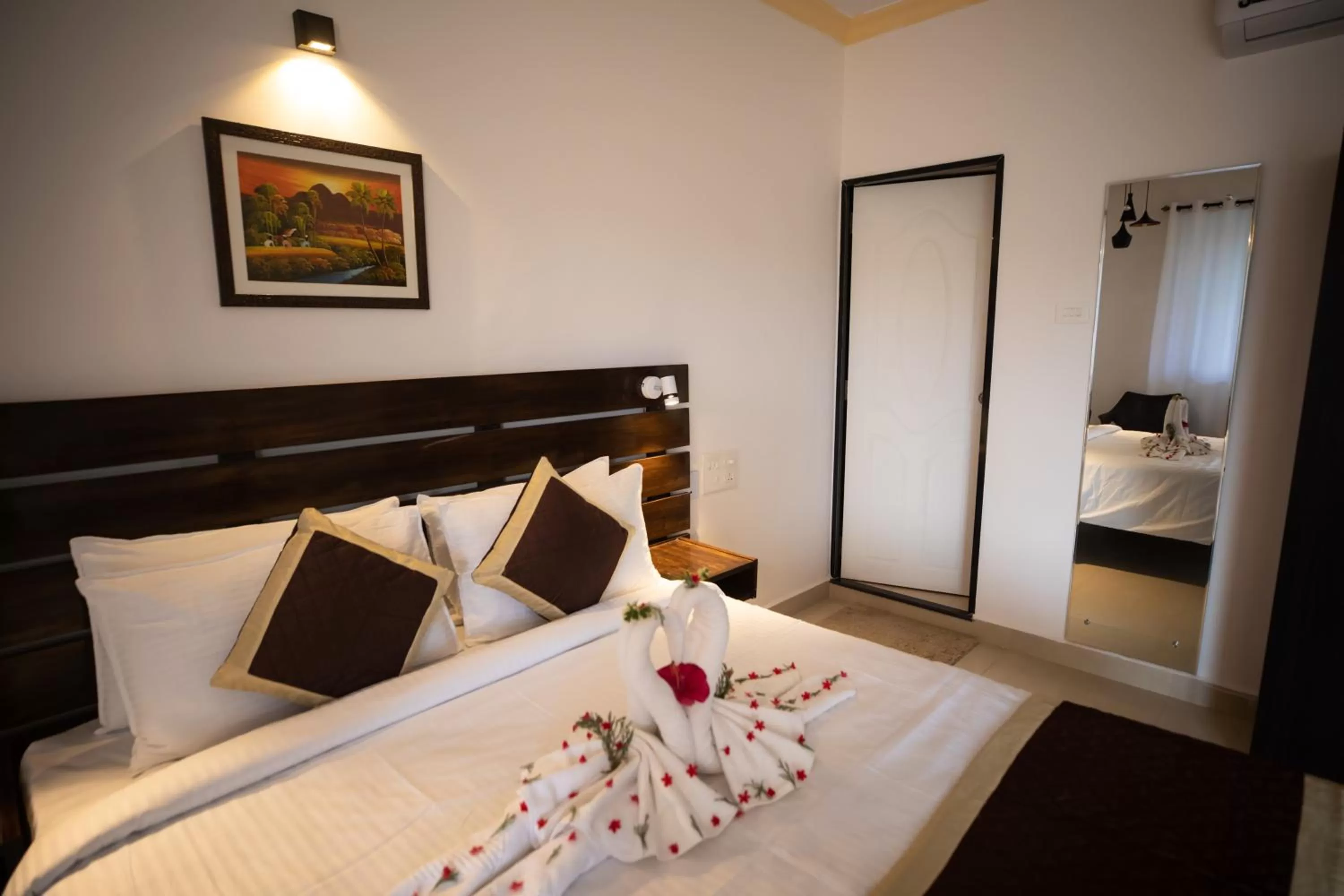 Bedroom, Bed in The Woodside Inn