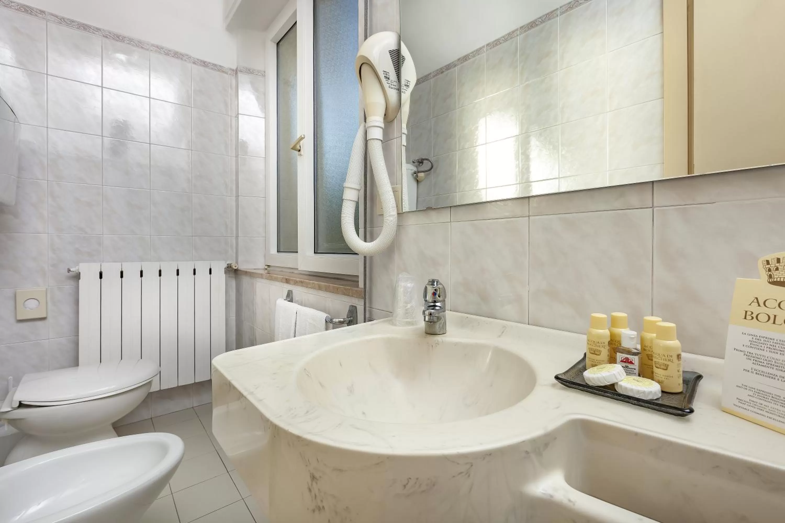 Bathroom in Ariminum Hotel