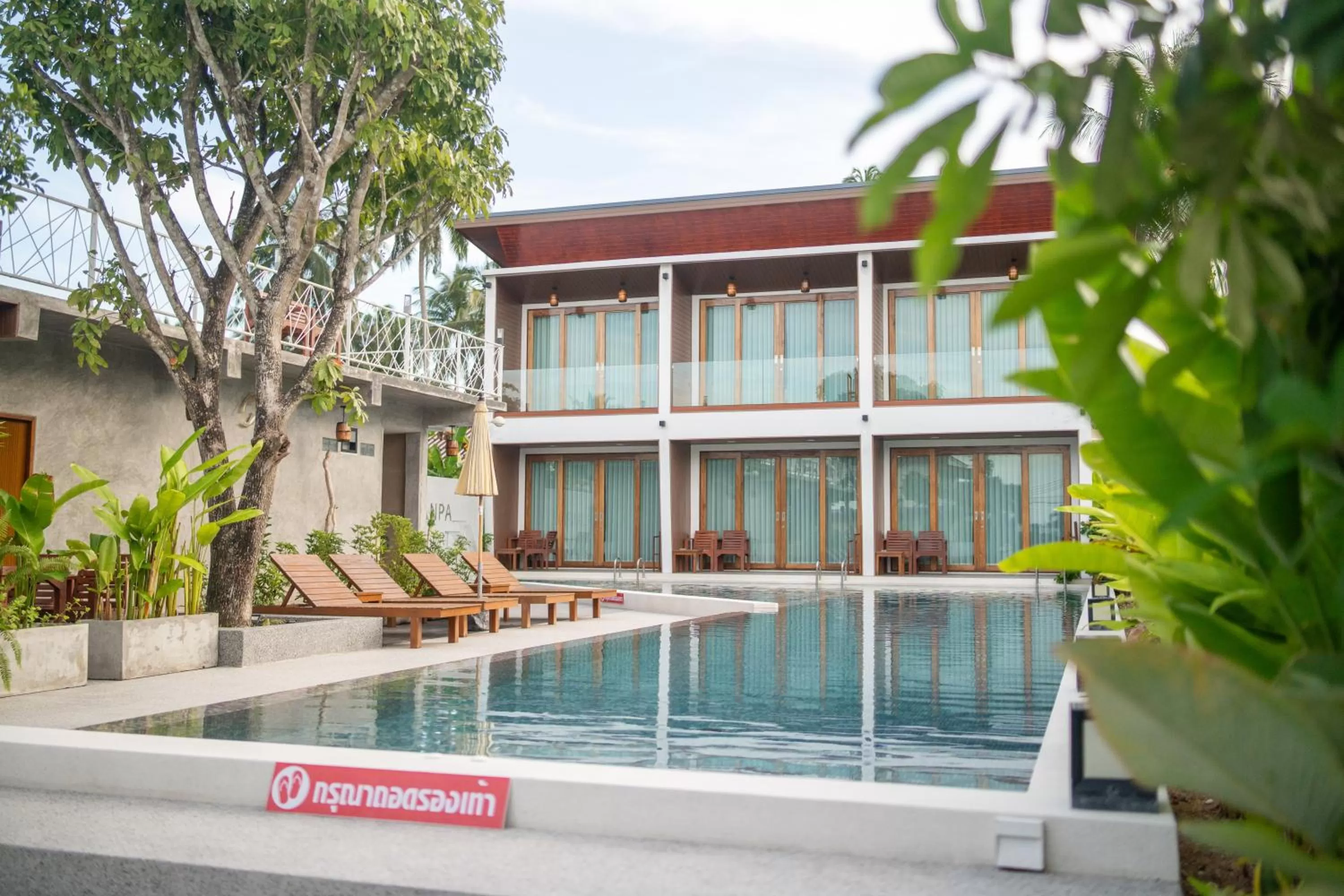 Swimming pool in Janpa Resort