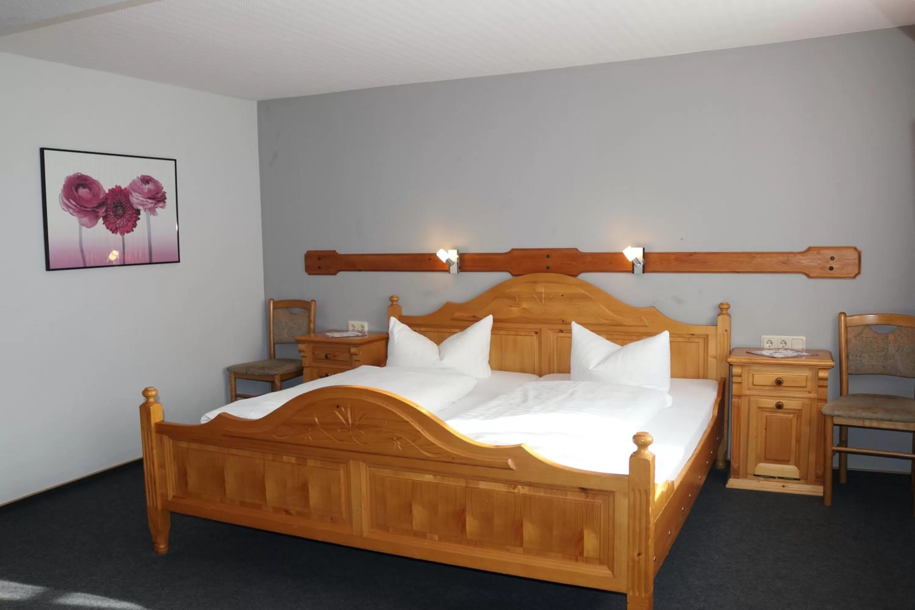 Decorative detail, Bed in Hotel-Restaurant Johanneshof