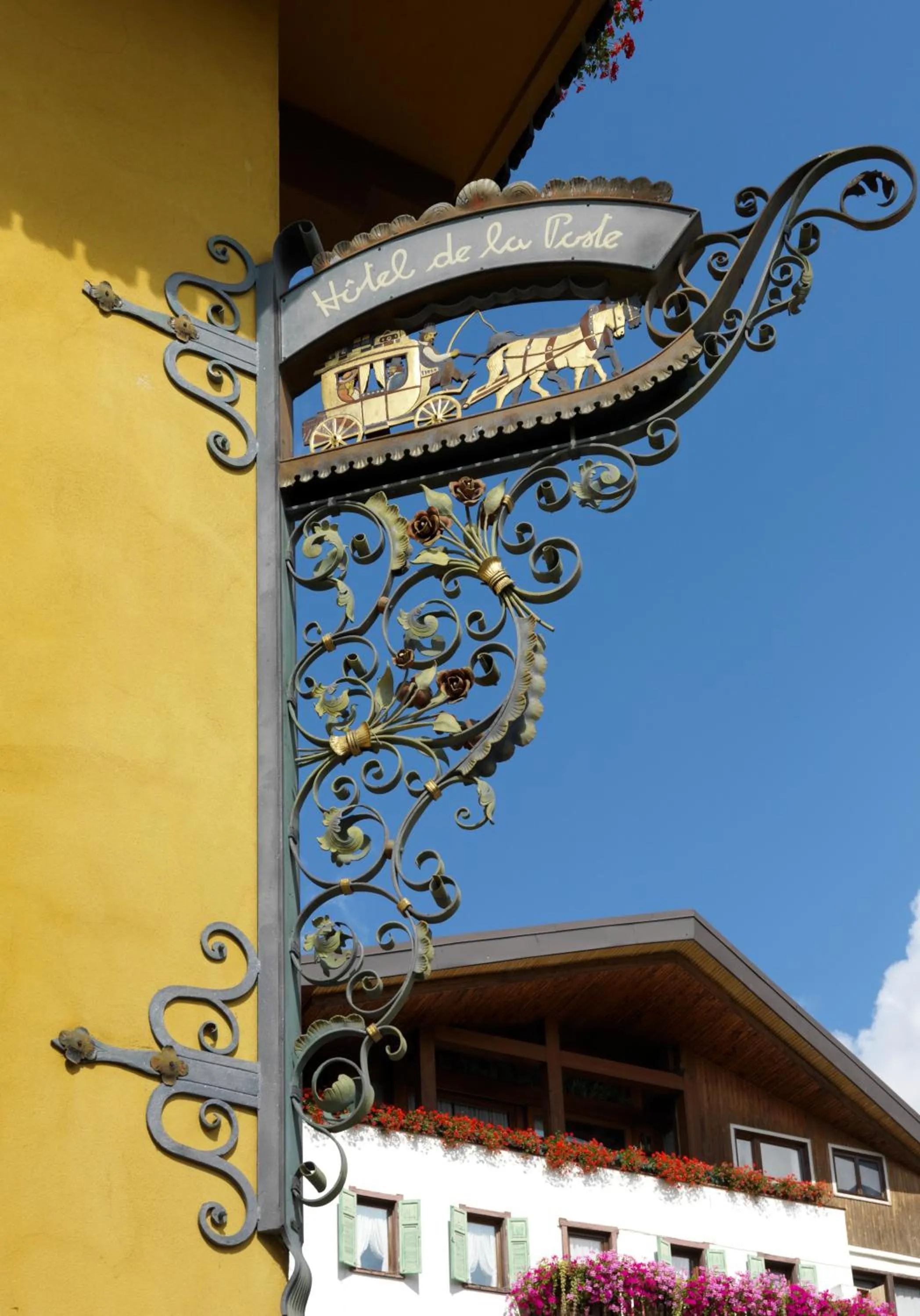 Facade/entrance in Hotel De La Poste