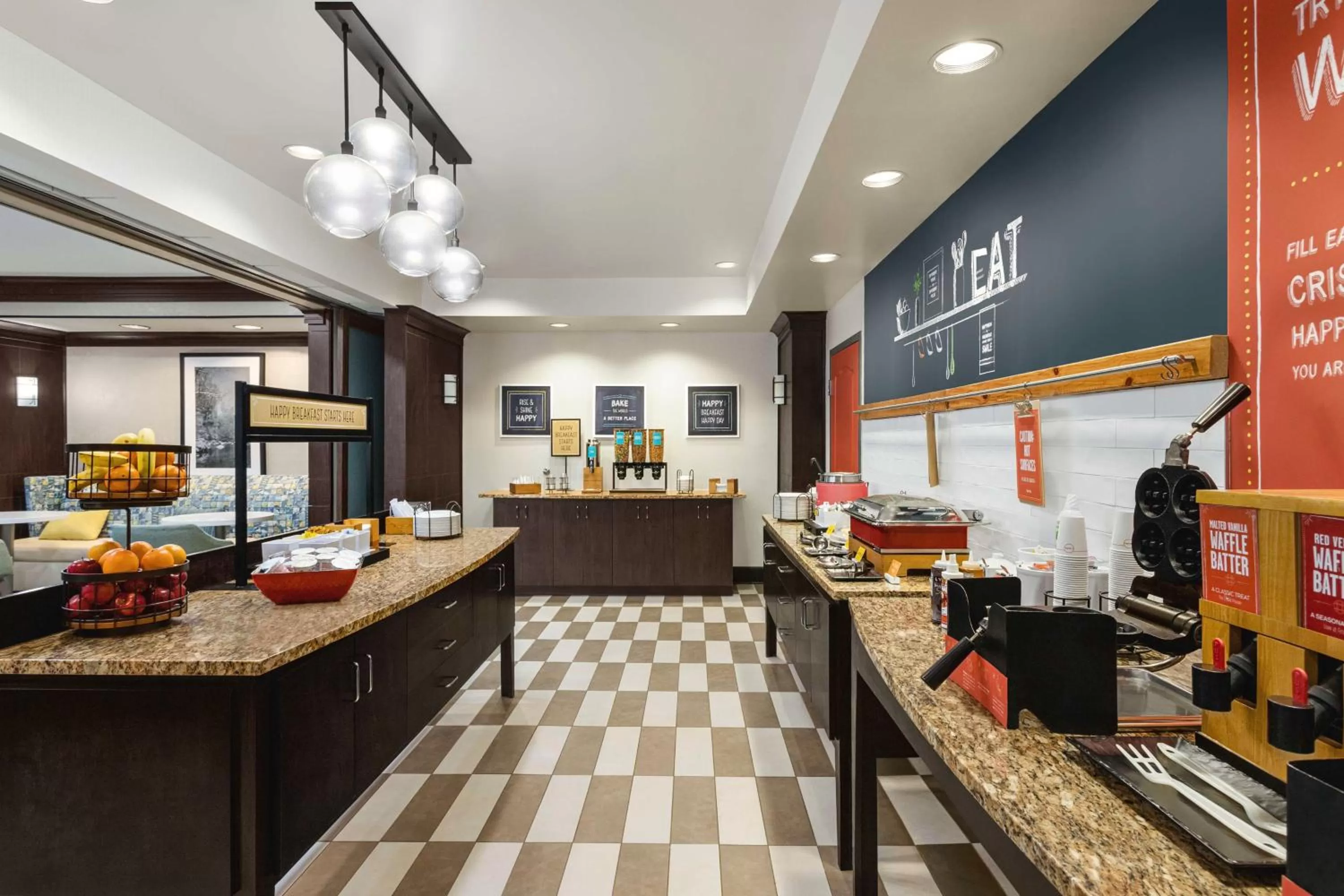 Breakfast in Hampton Inn New Albany