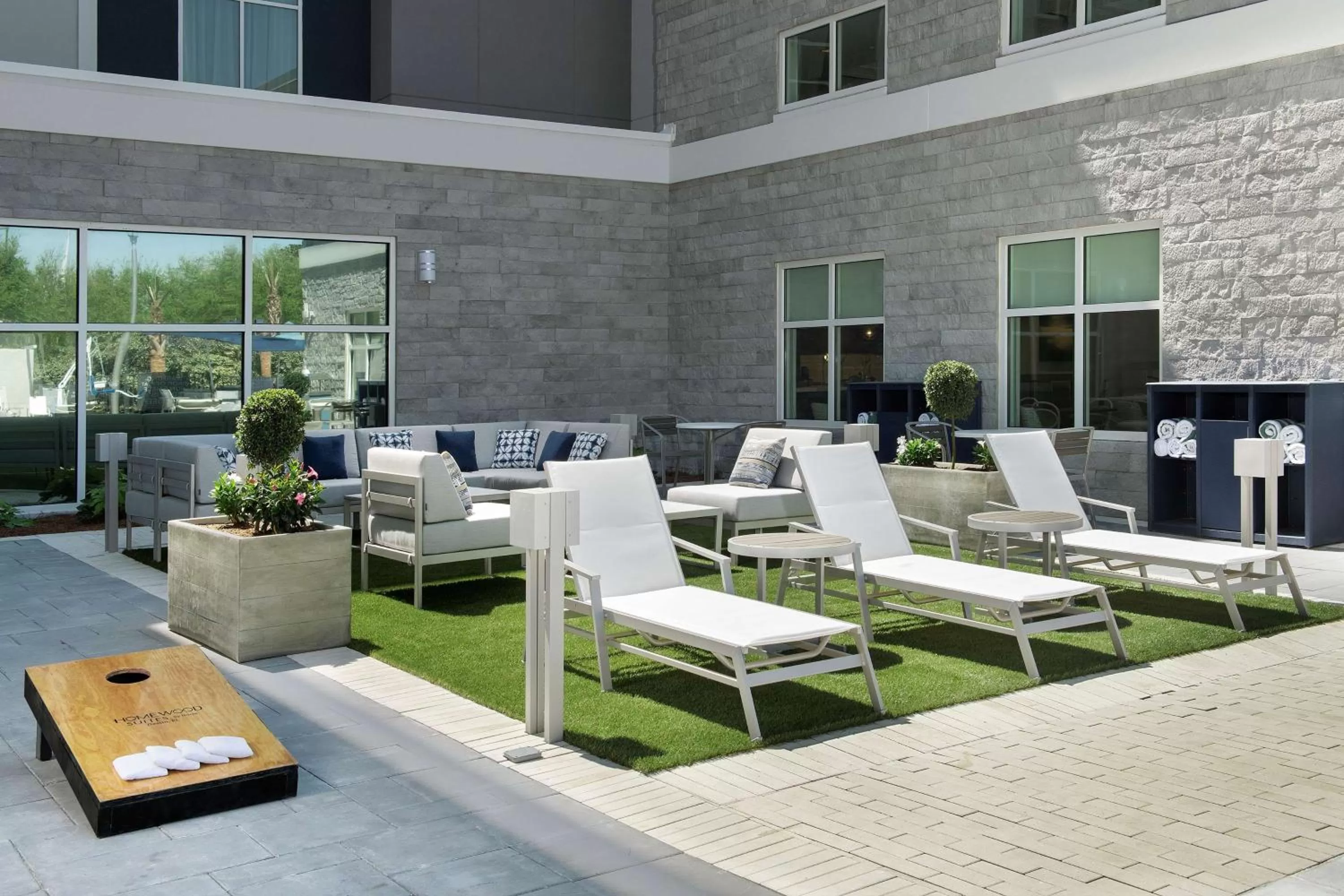 Patio in Homewood Suites By Hilton Destin