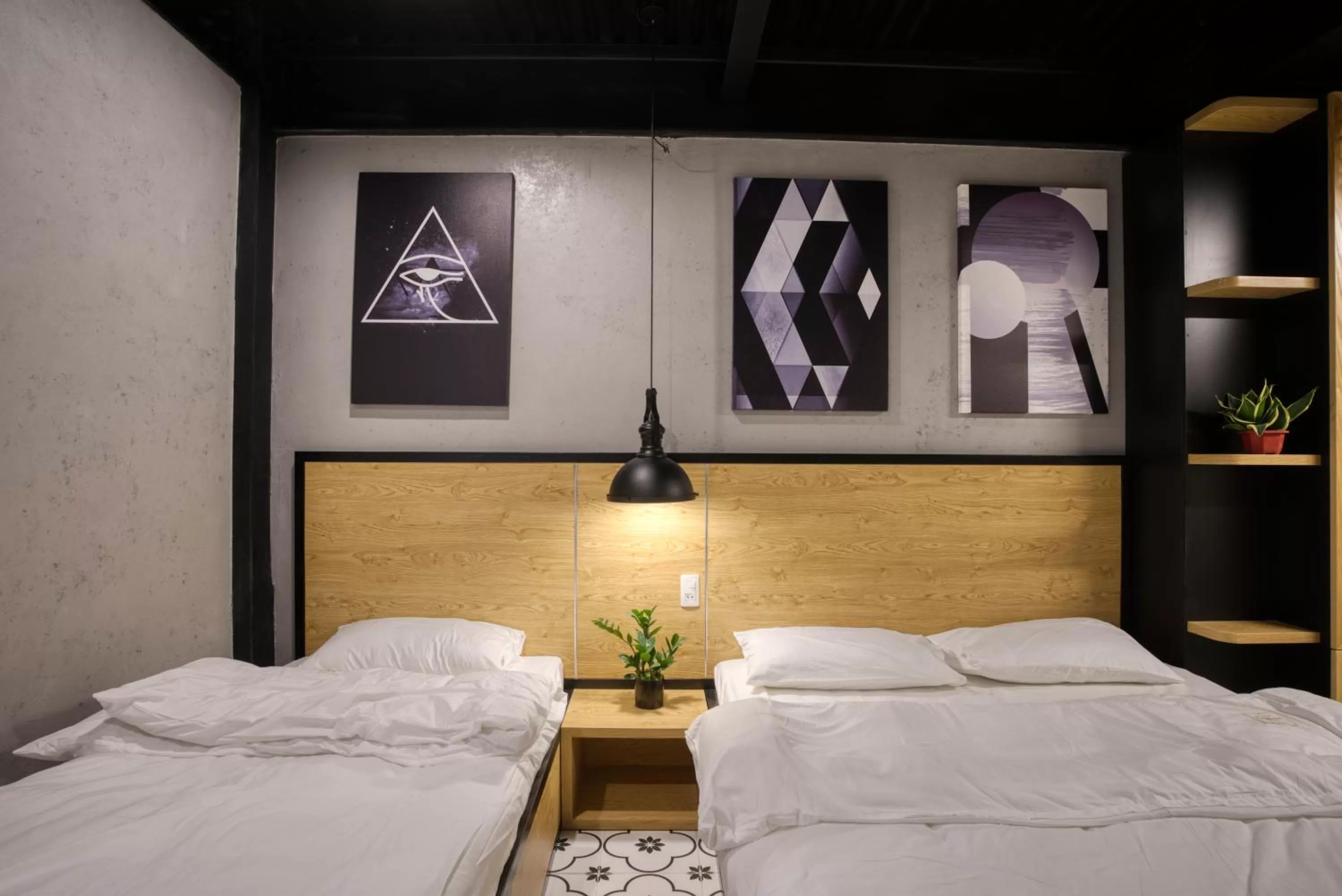 Bed in THE NEST QUANG BINH