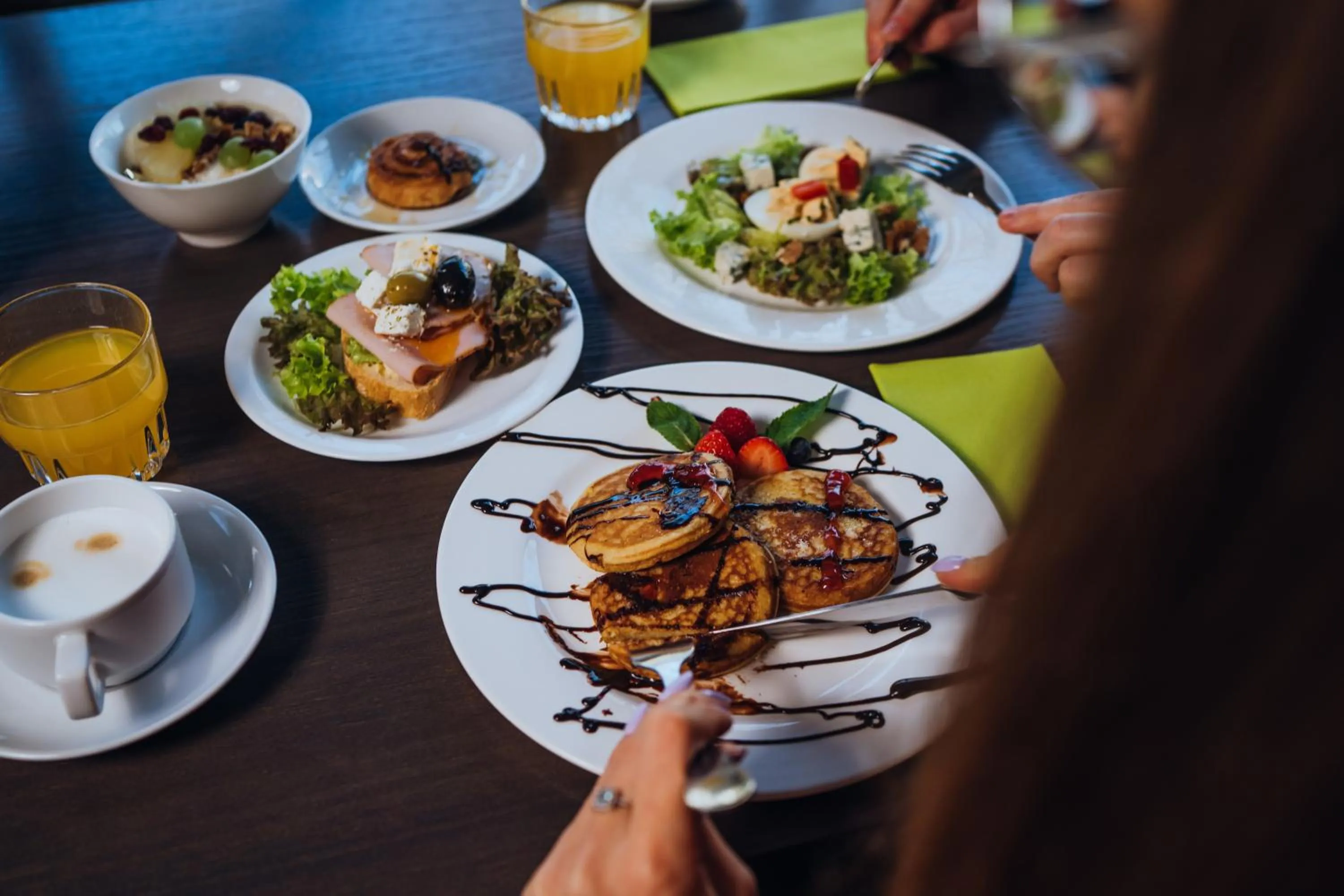 Breakfast in Gabija Hotel SPA & Conferences