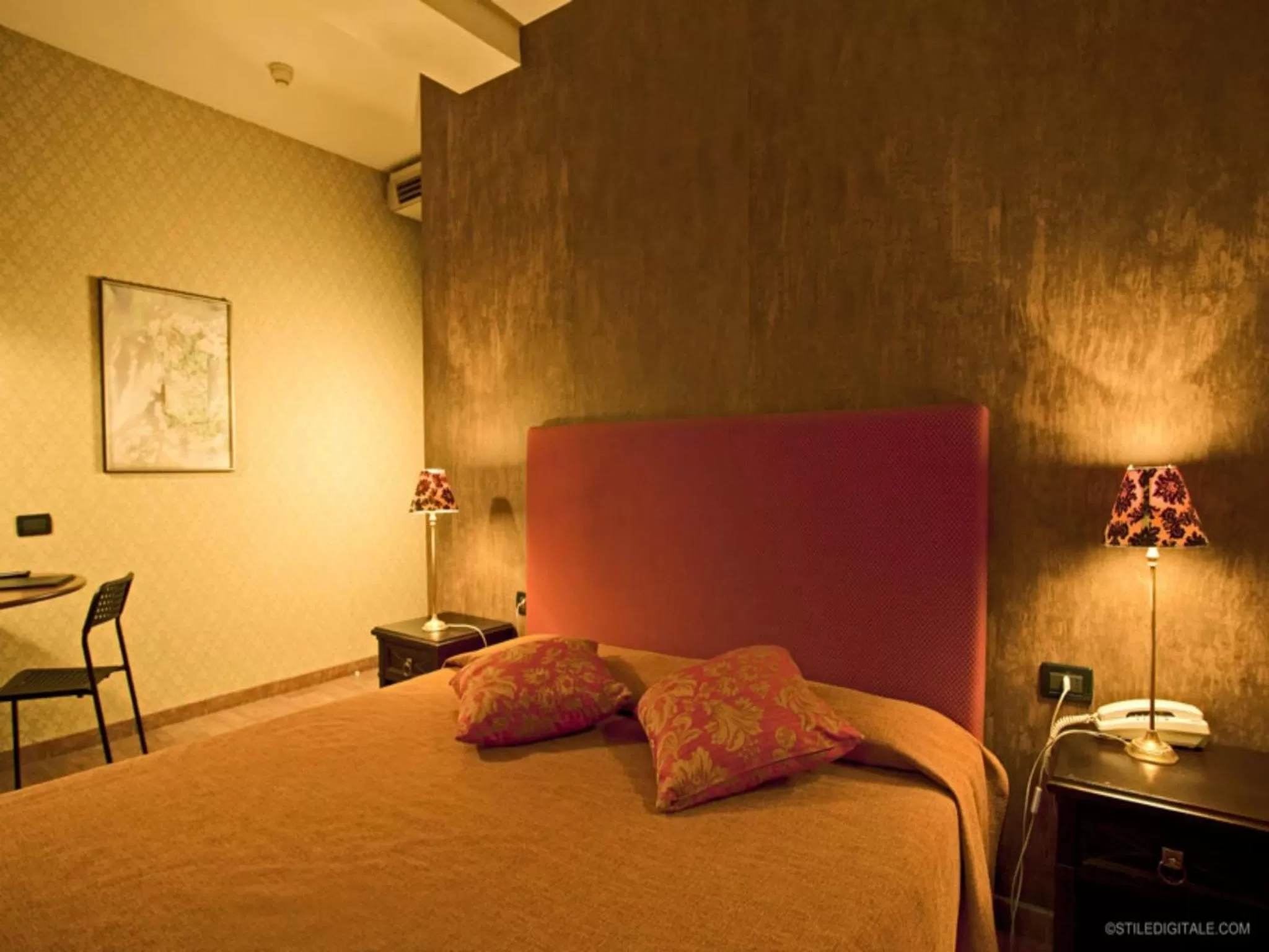 Bedroom, Bed in Hotel Il Guercino