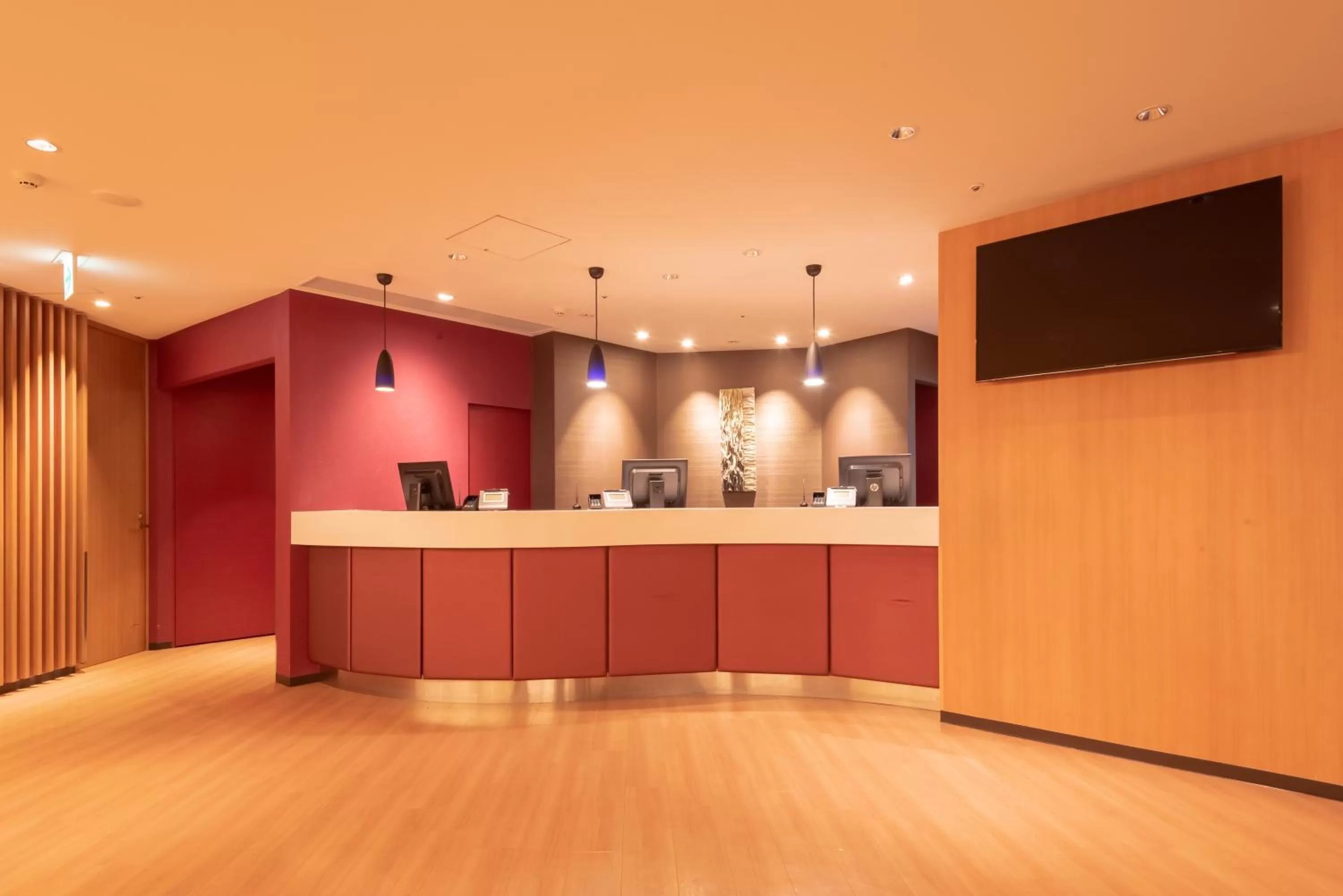 Lobby or reception in E Hotel Higashi Shinjuku