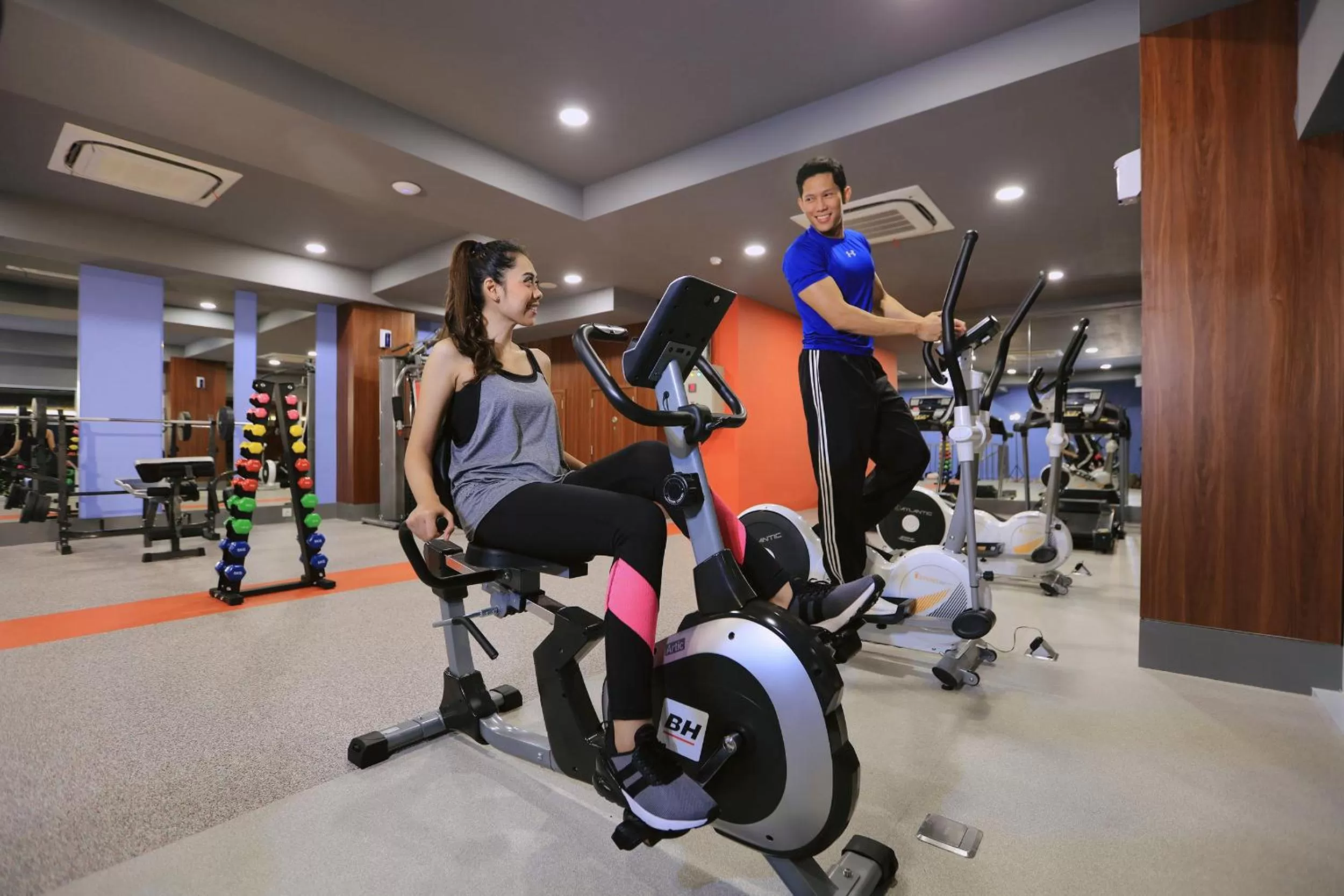 Fitness centre/facilities in Atria Hotel Gading Serpong