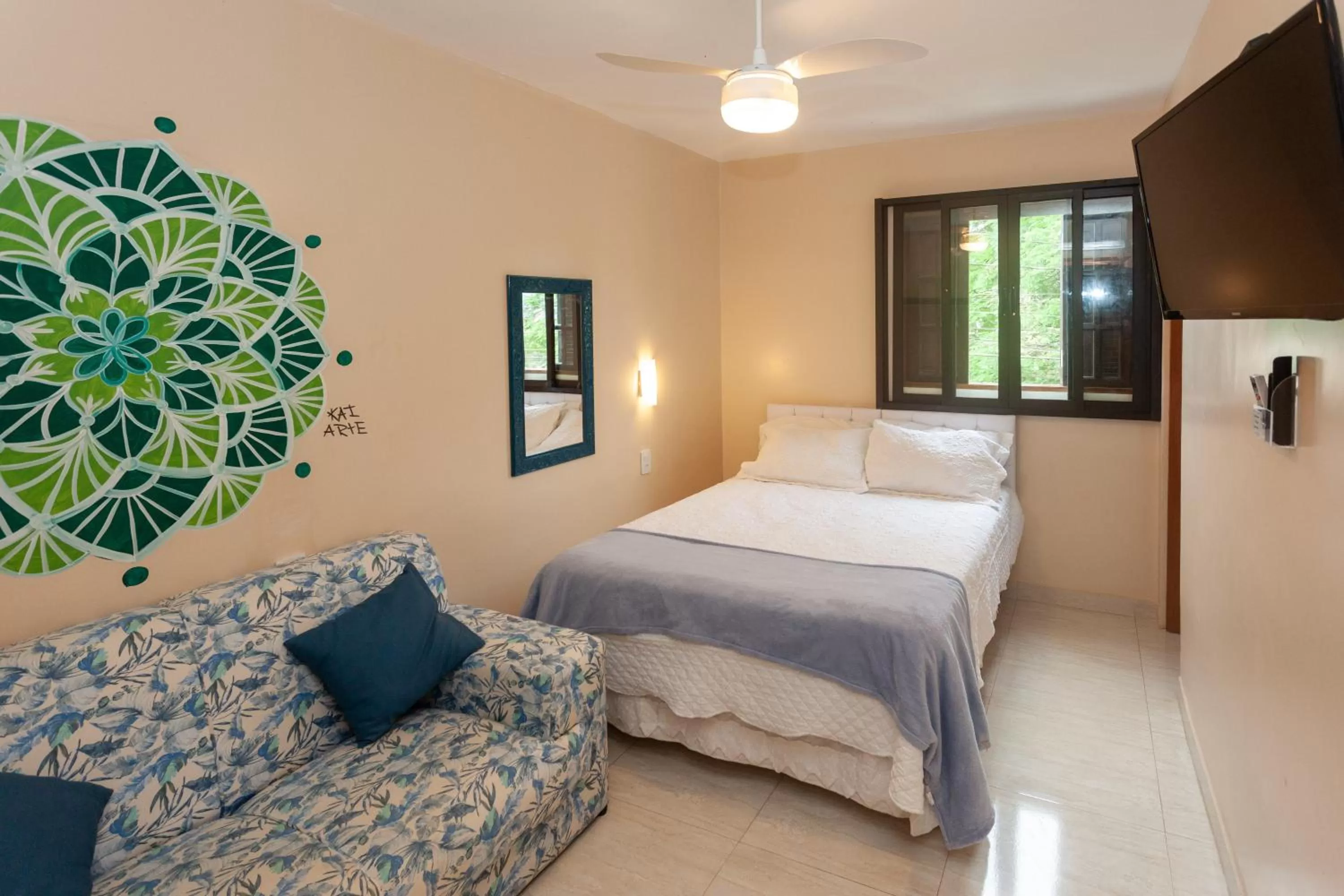 Bedroom, Bed in Ubatuba Ecologic Pousada