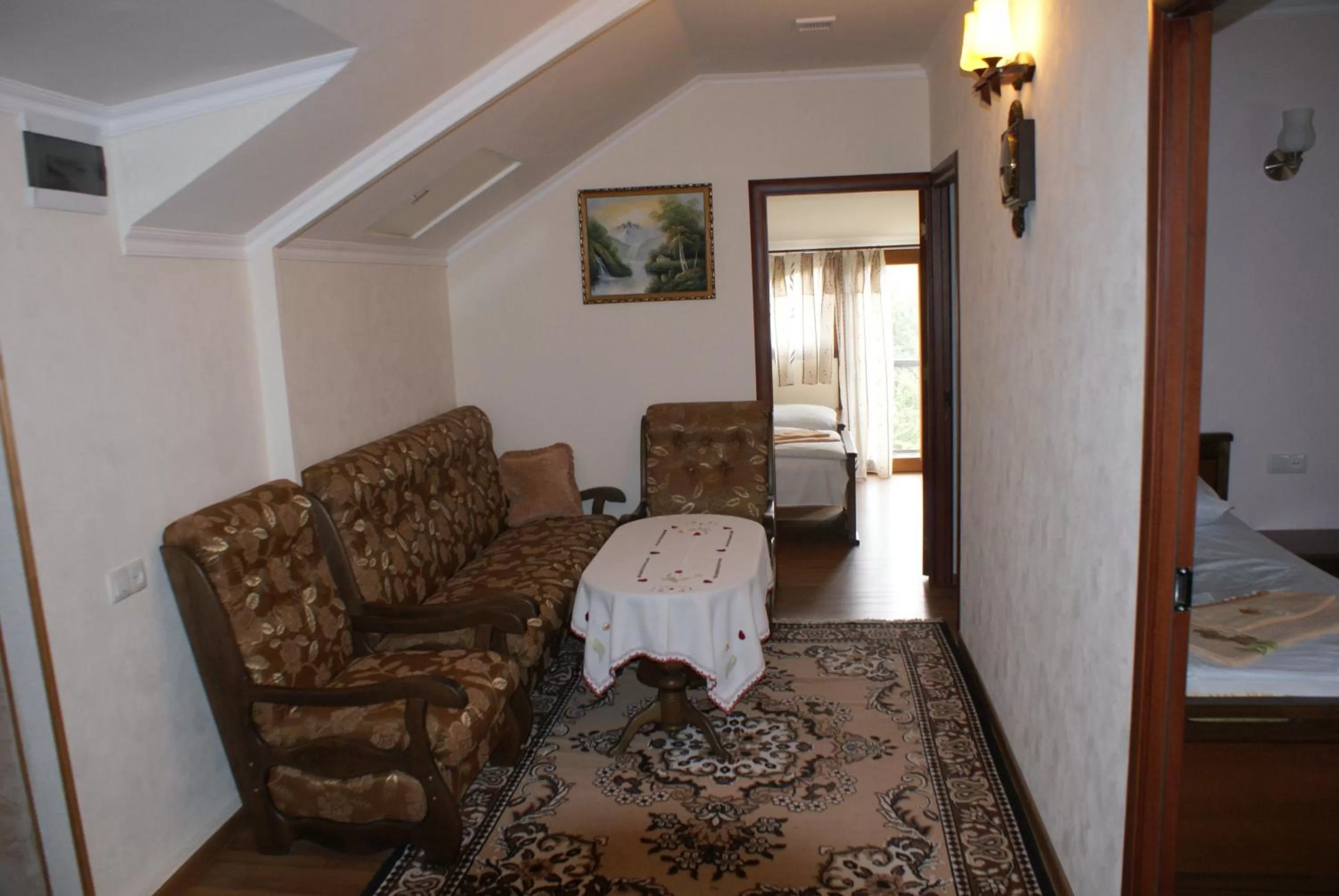 Communal lounge/ TV room, Seating Area in B&B Odzun