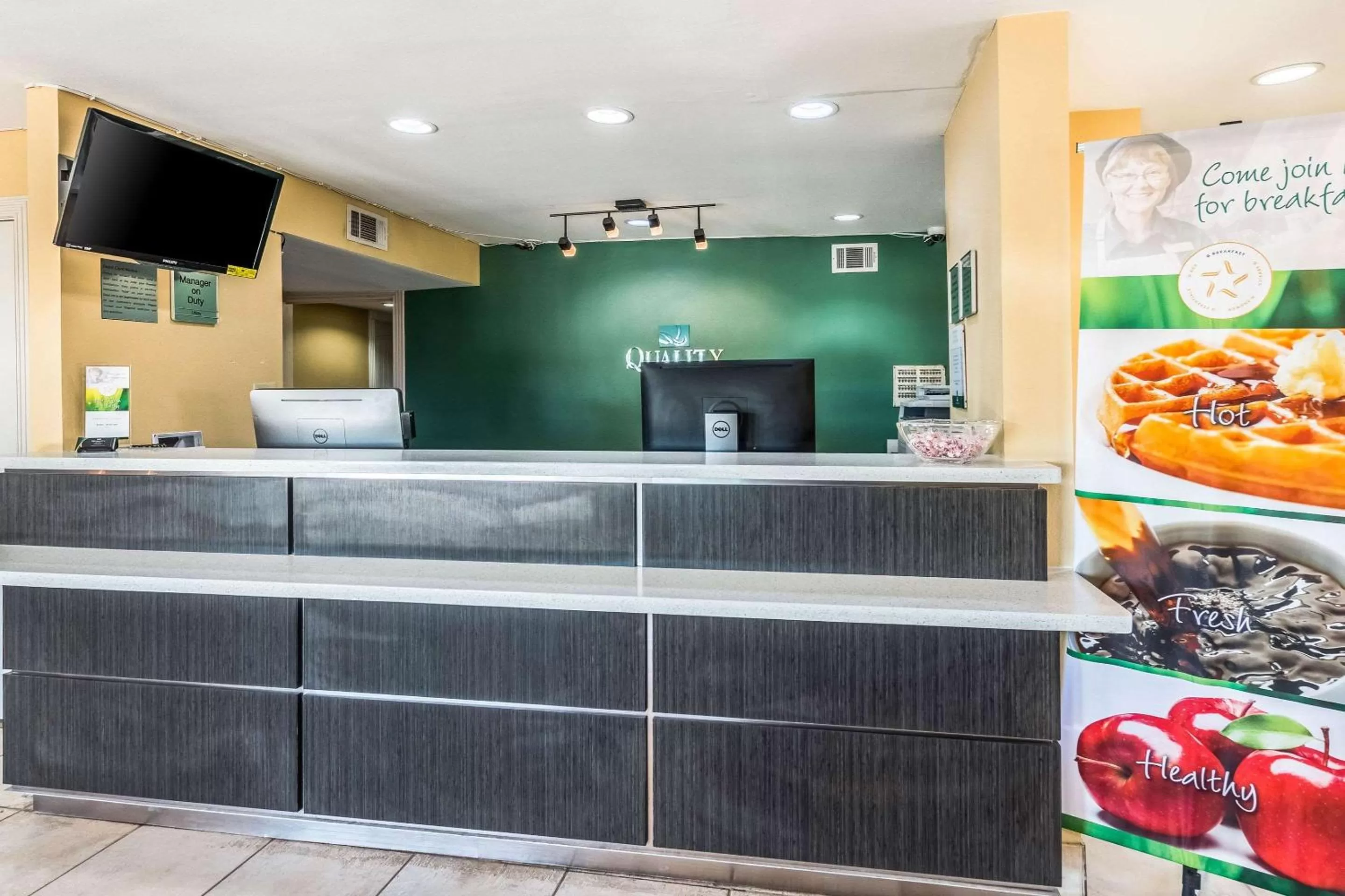 Lobby or reception in Quality Inn Corsicana