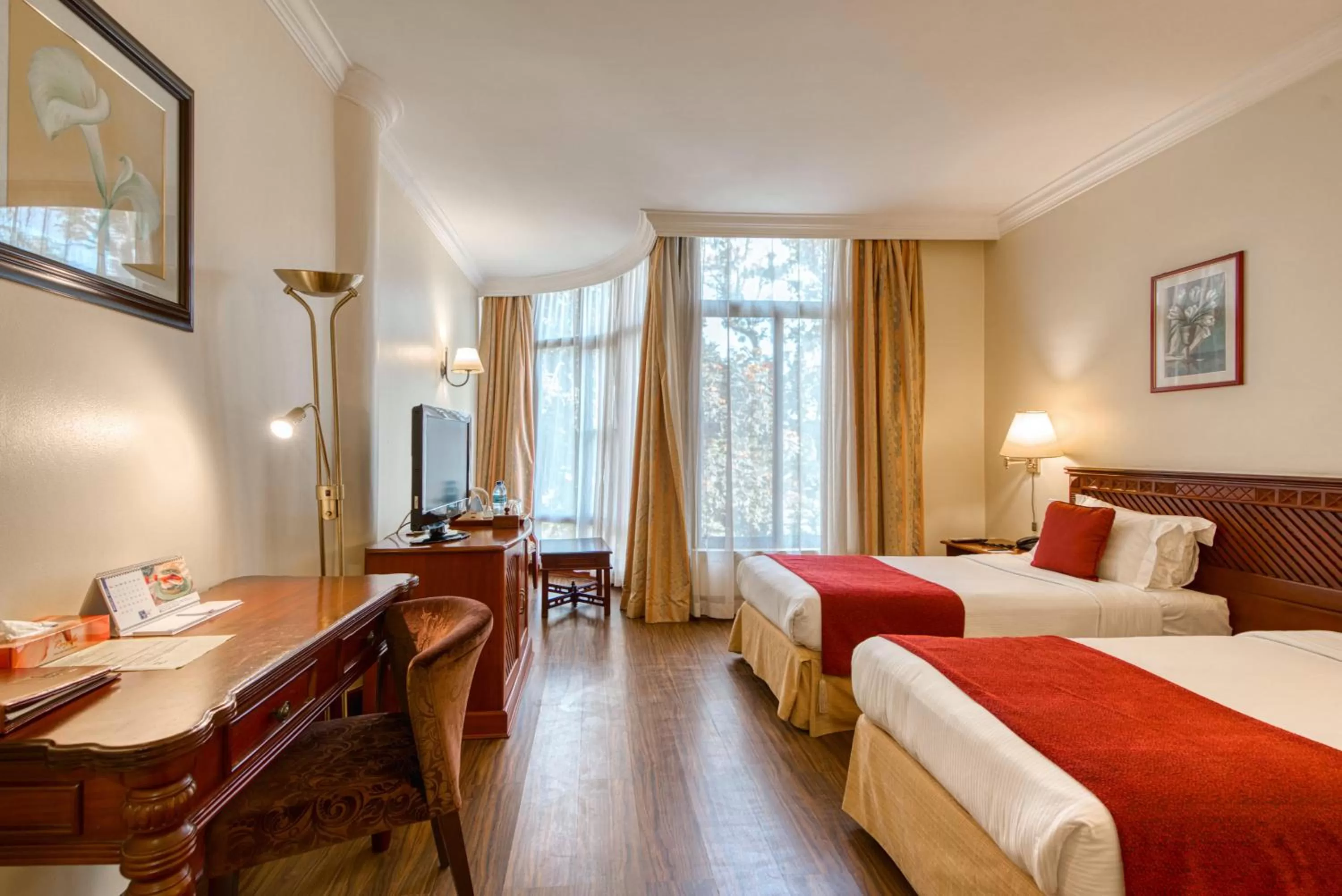 Coffee/tea facilities, Bed in Kibo Palace Hotel Arusha