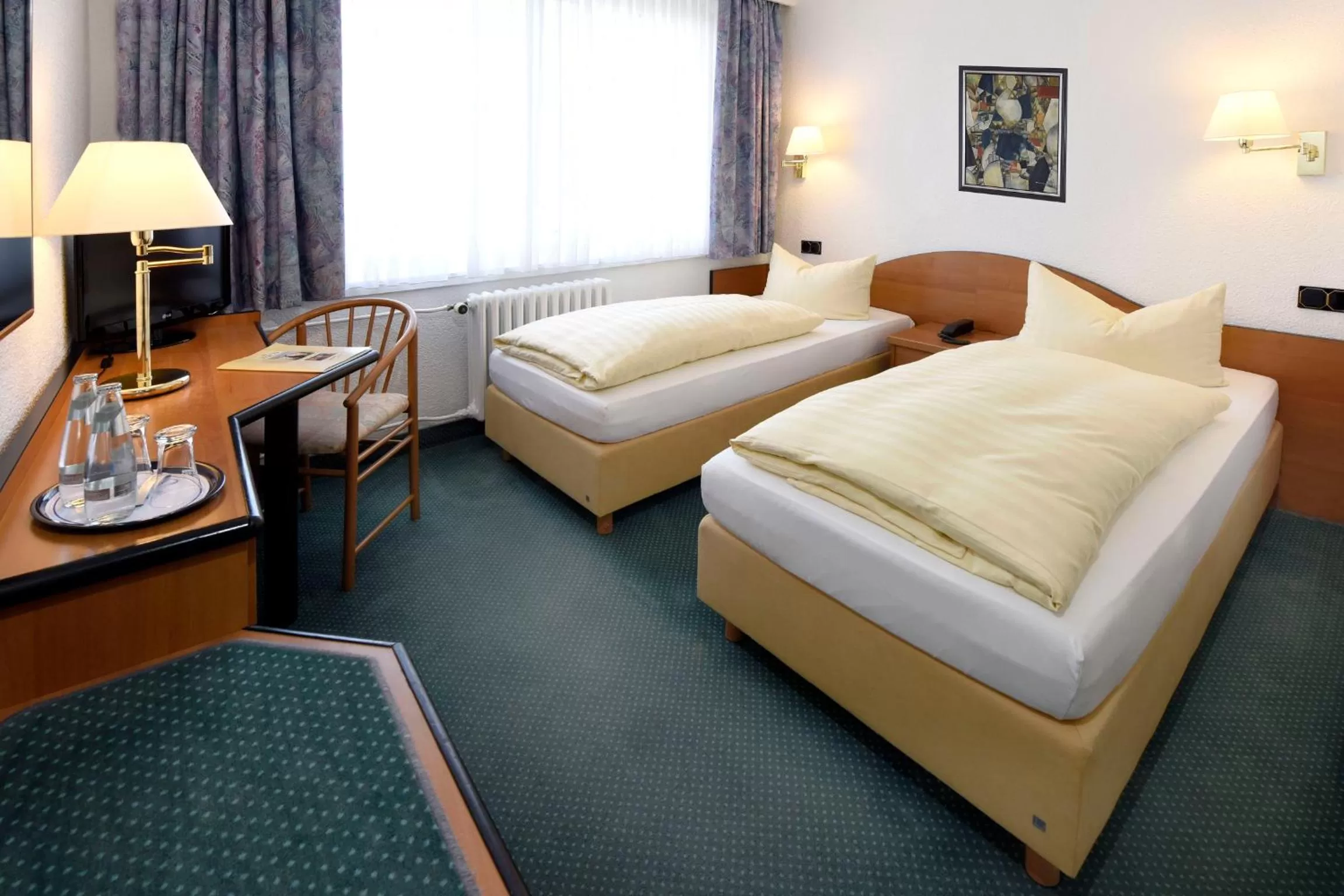 Photo of the whole room, Bed in LAT Hotel & Apartmenthaus Berlin