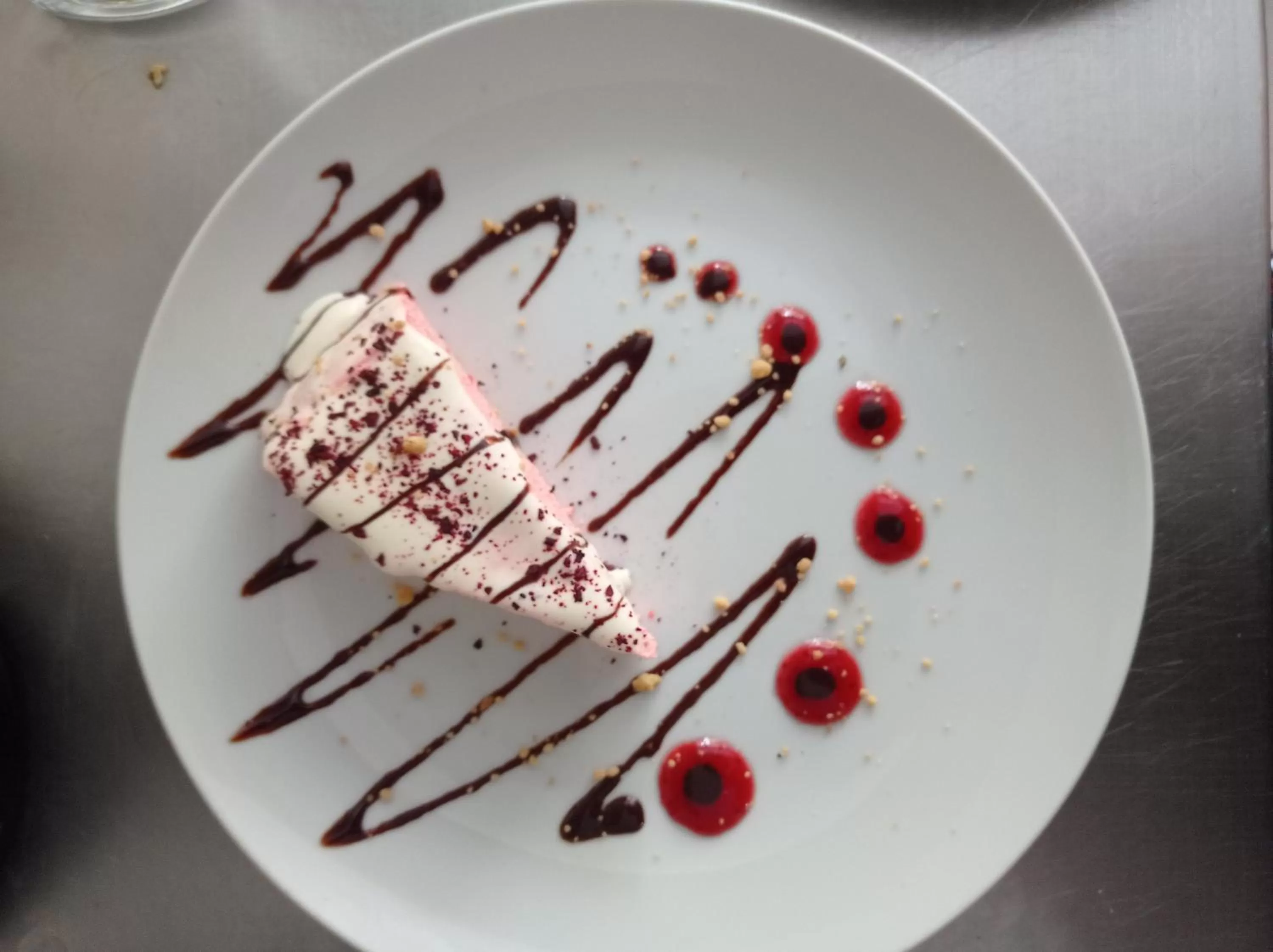 Food in Hotel Refugio Pozo Azul