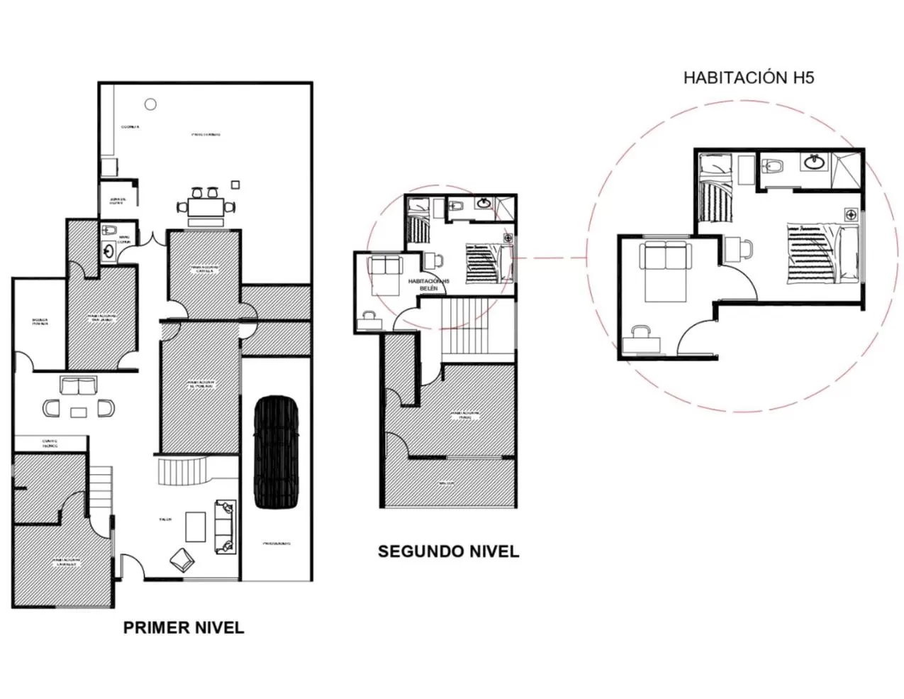 Floor Plan in Casa Medallo