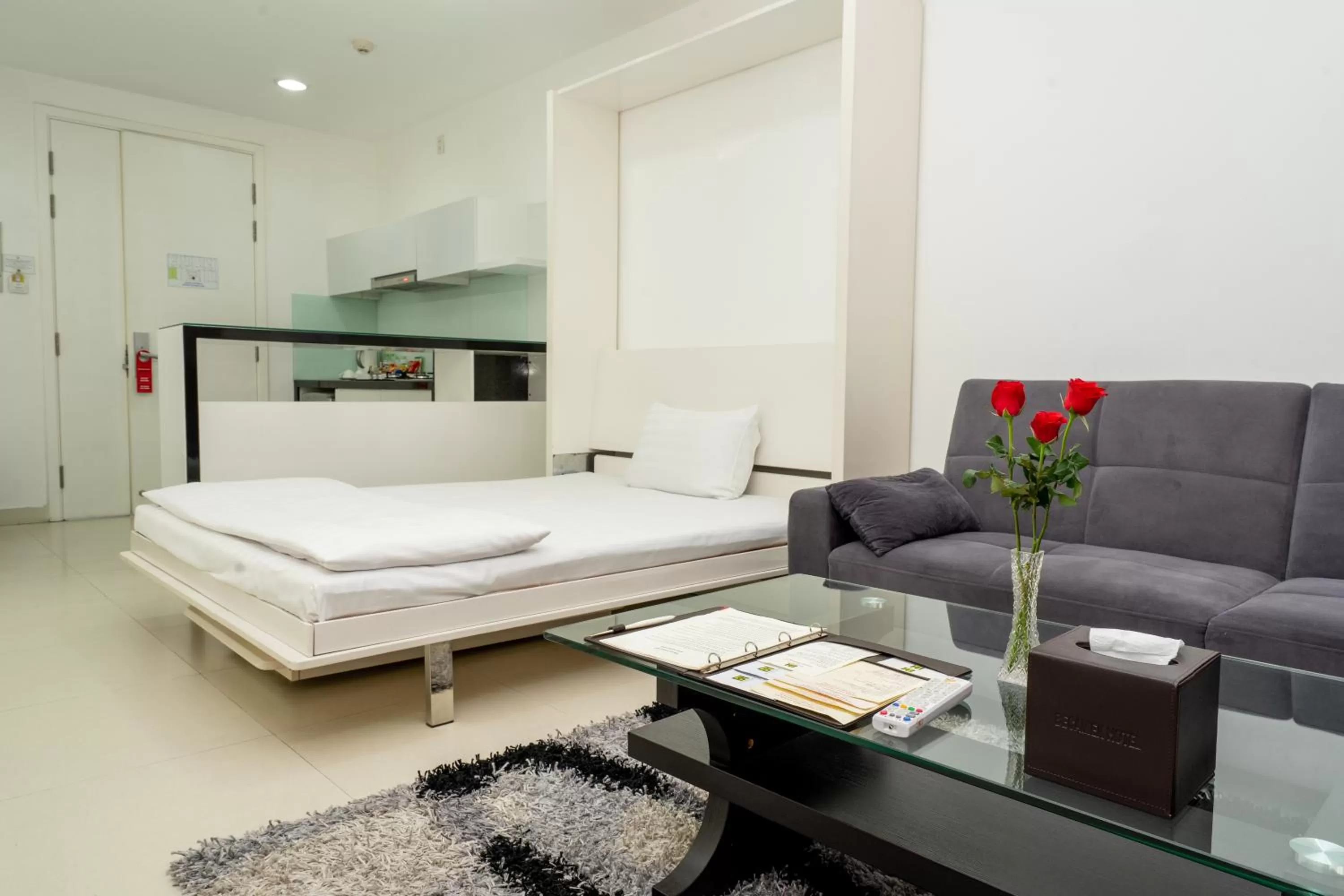 Living room in Becamex Hotel Thu Dau Mot