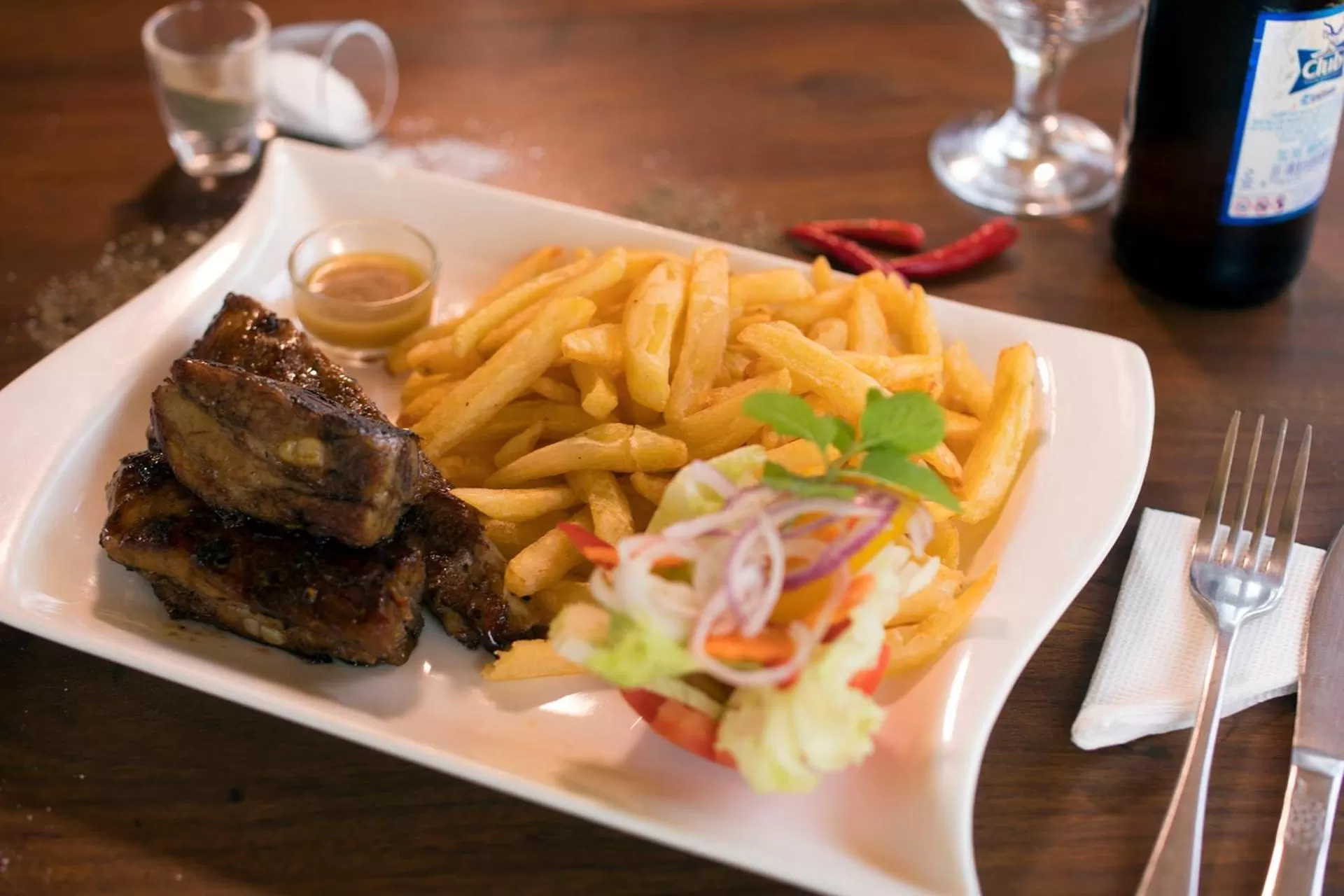 Food and drinks, Food in Entebbe Palm Hotel