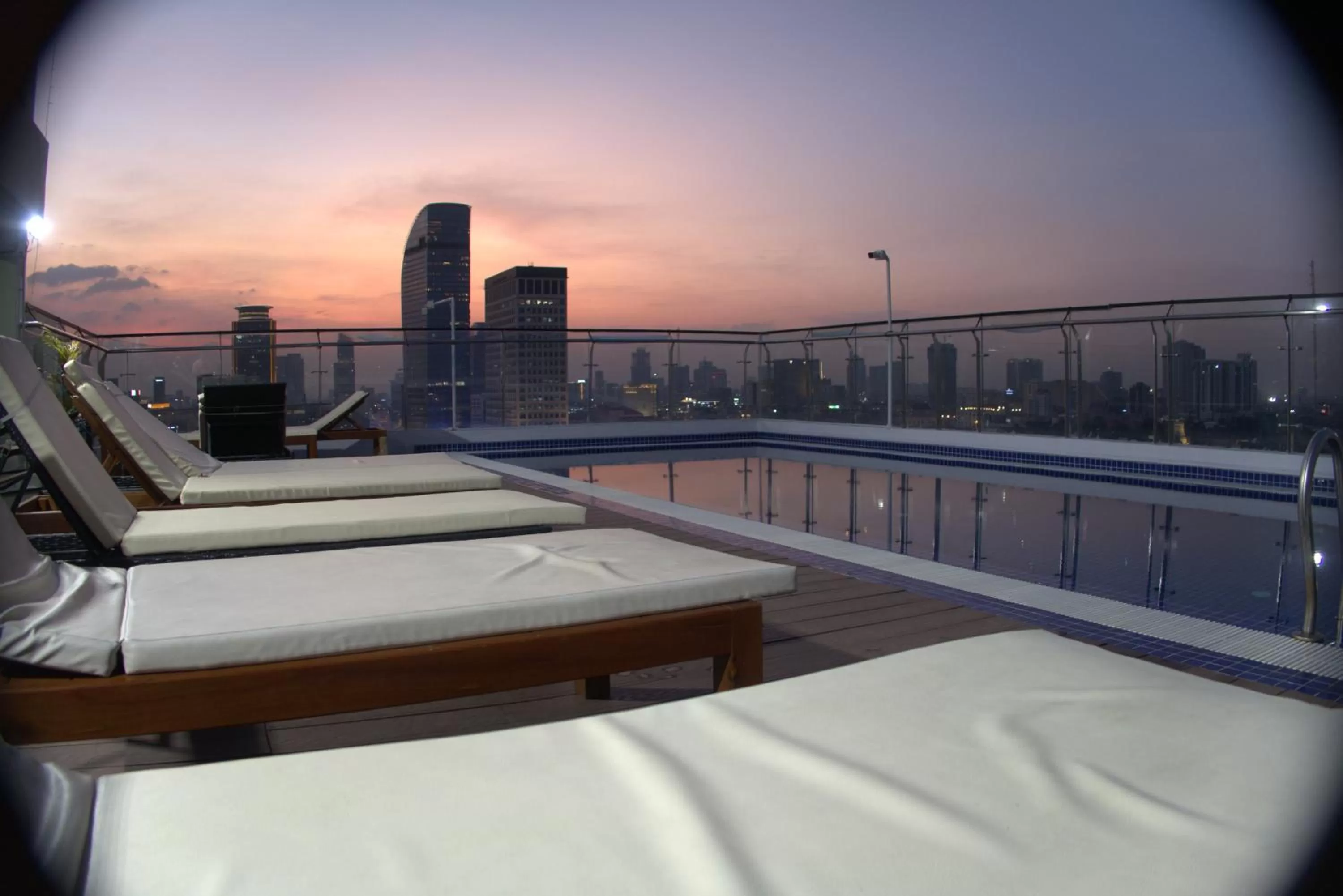 Swimming pool in Residence 110 (Hotel and Apartments)