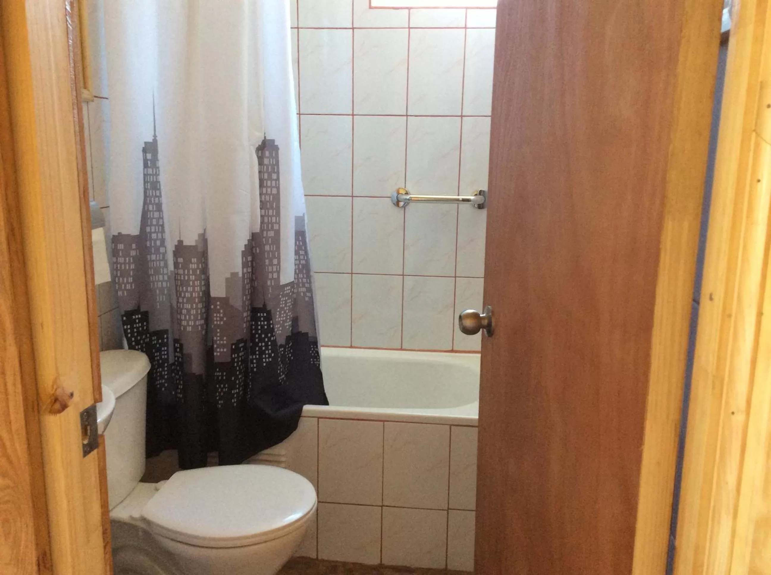 Shower in Los Mañíos Del Queulat Puyuhuapi