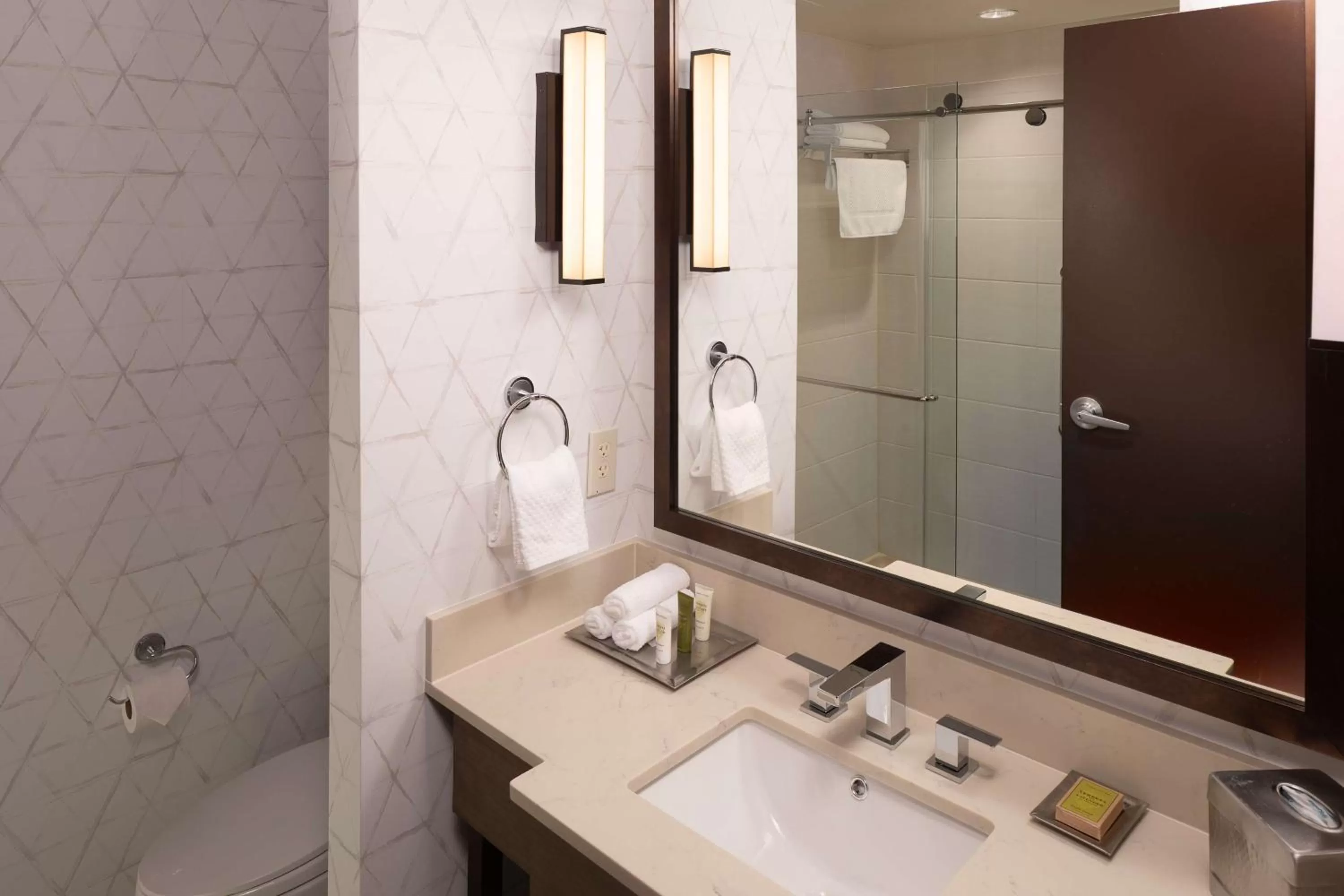 Bathroom in Hilton Asheville Biltmore Park