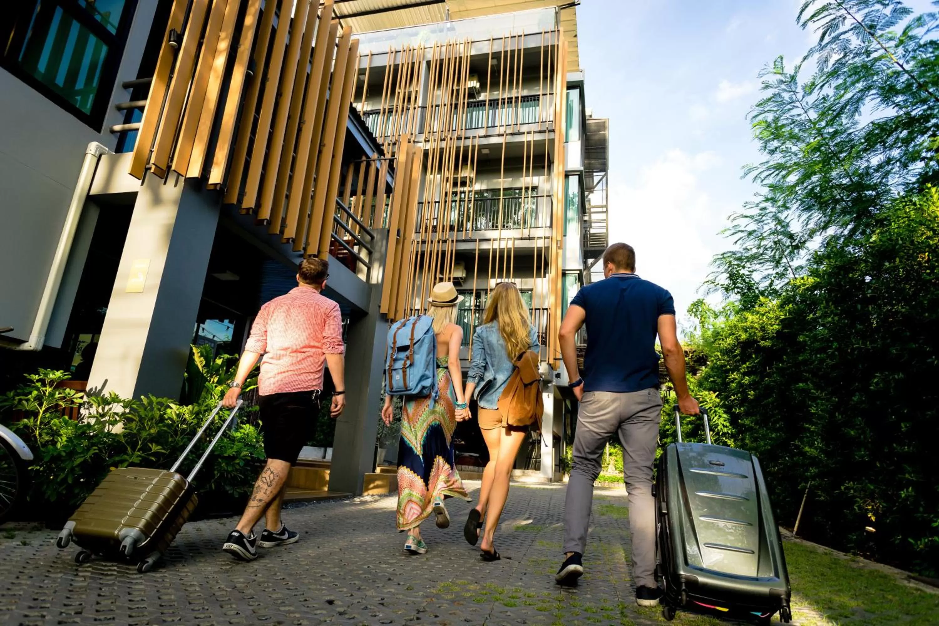 group of guests in Nest by Sangob