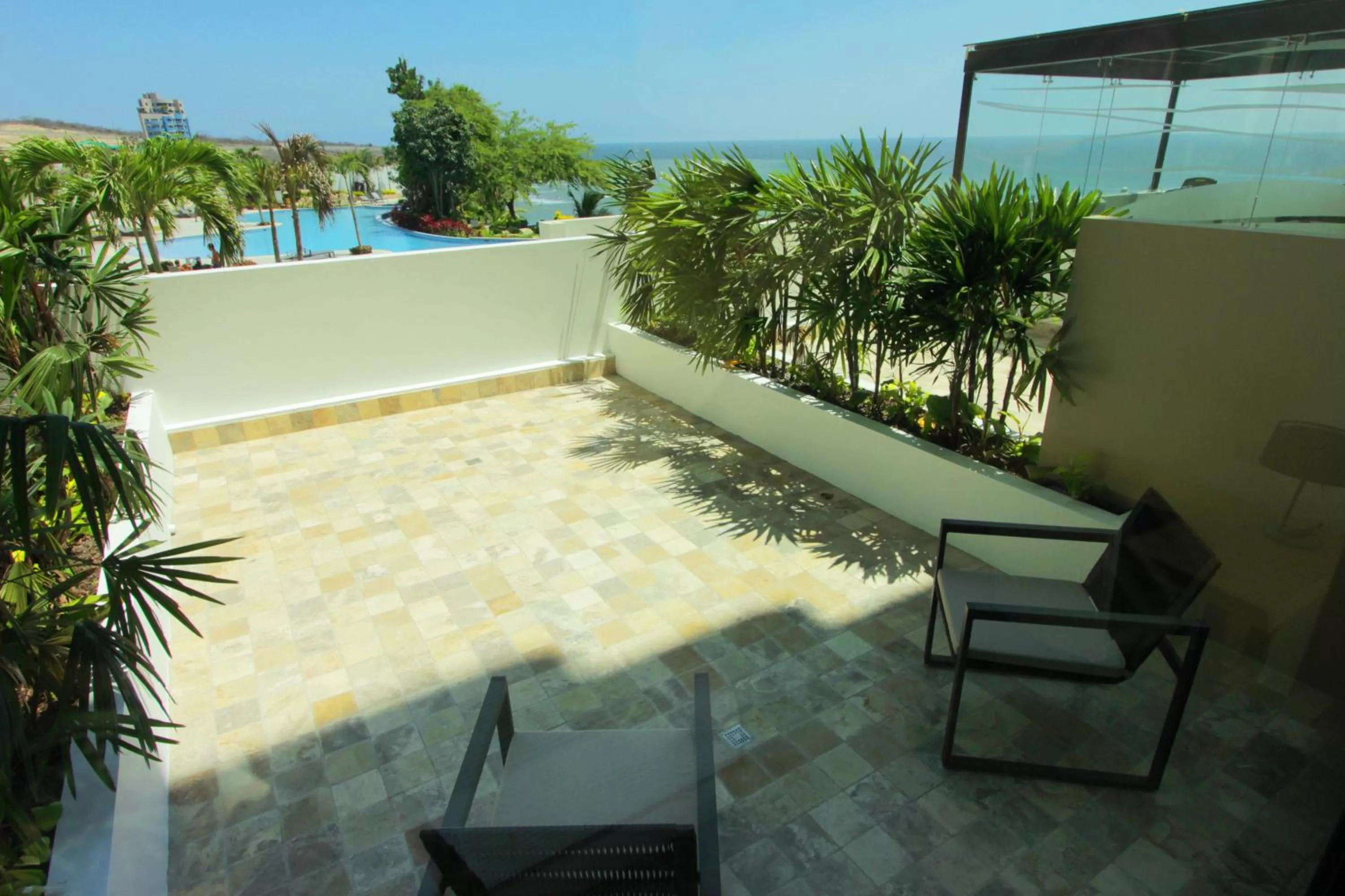 Balcony/Terrace in Hotel Poseidon