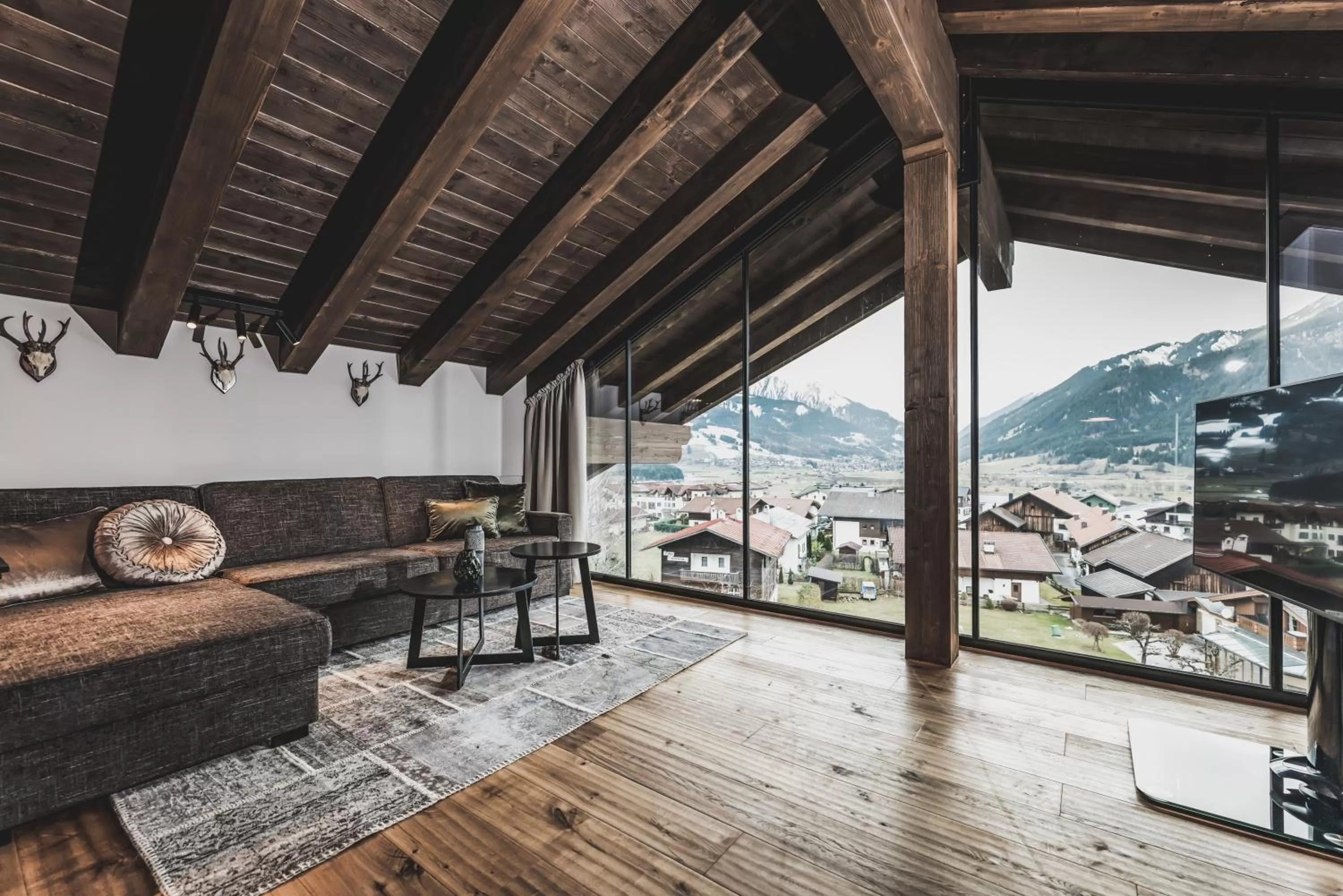 Living room in PURE Resort Ehrwald