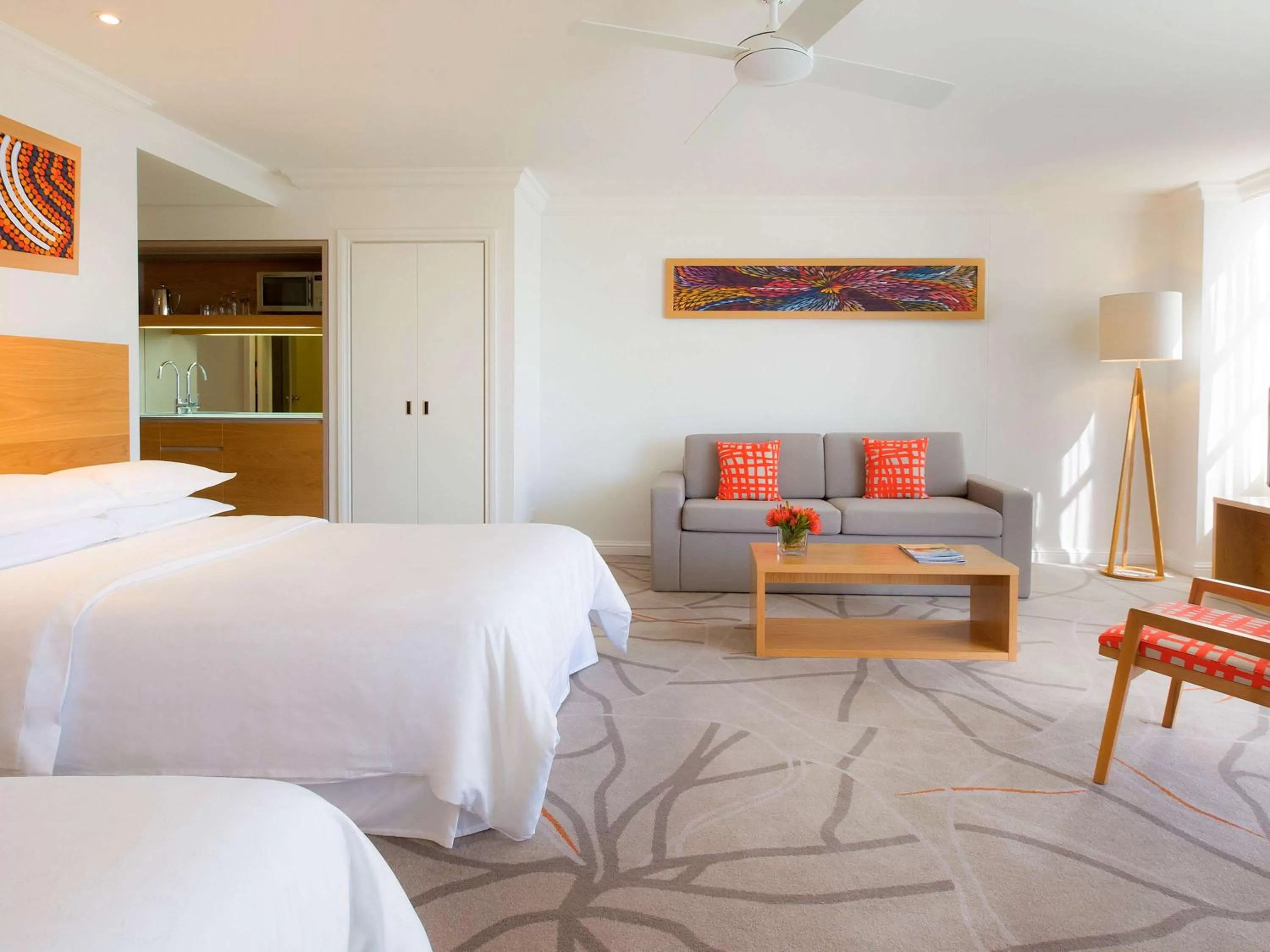 Photo of the whole room, Bed in Sofitel Noosa Pacific Resort
