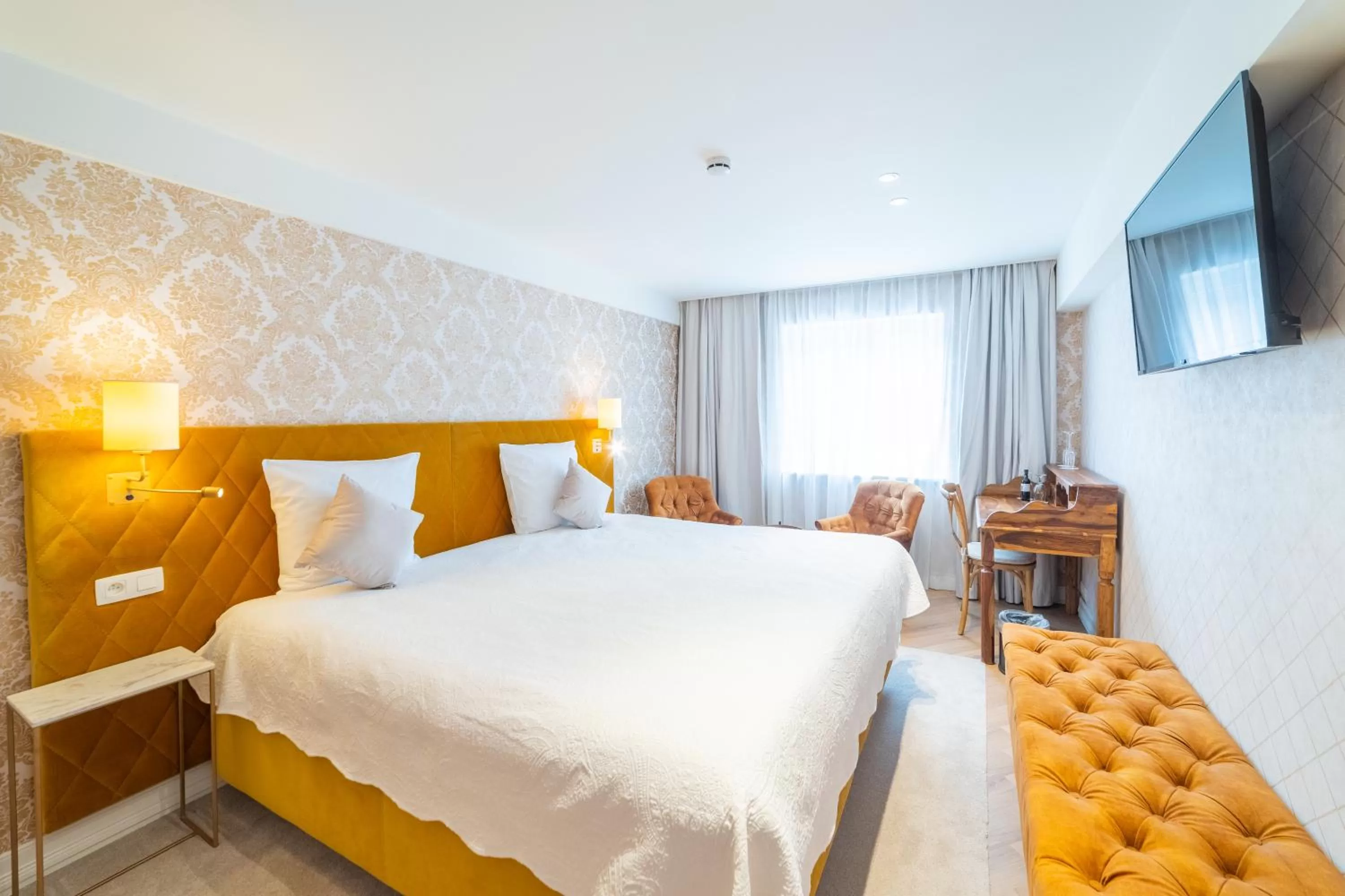 Bedroom, Bed in Grand Hotel Normandy by CW Hotel Collection