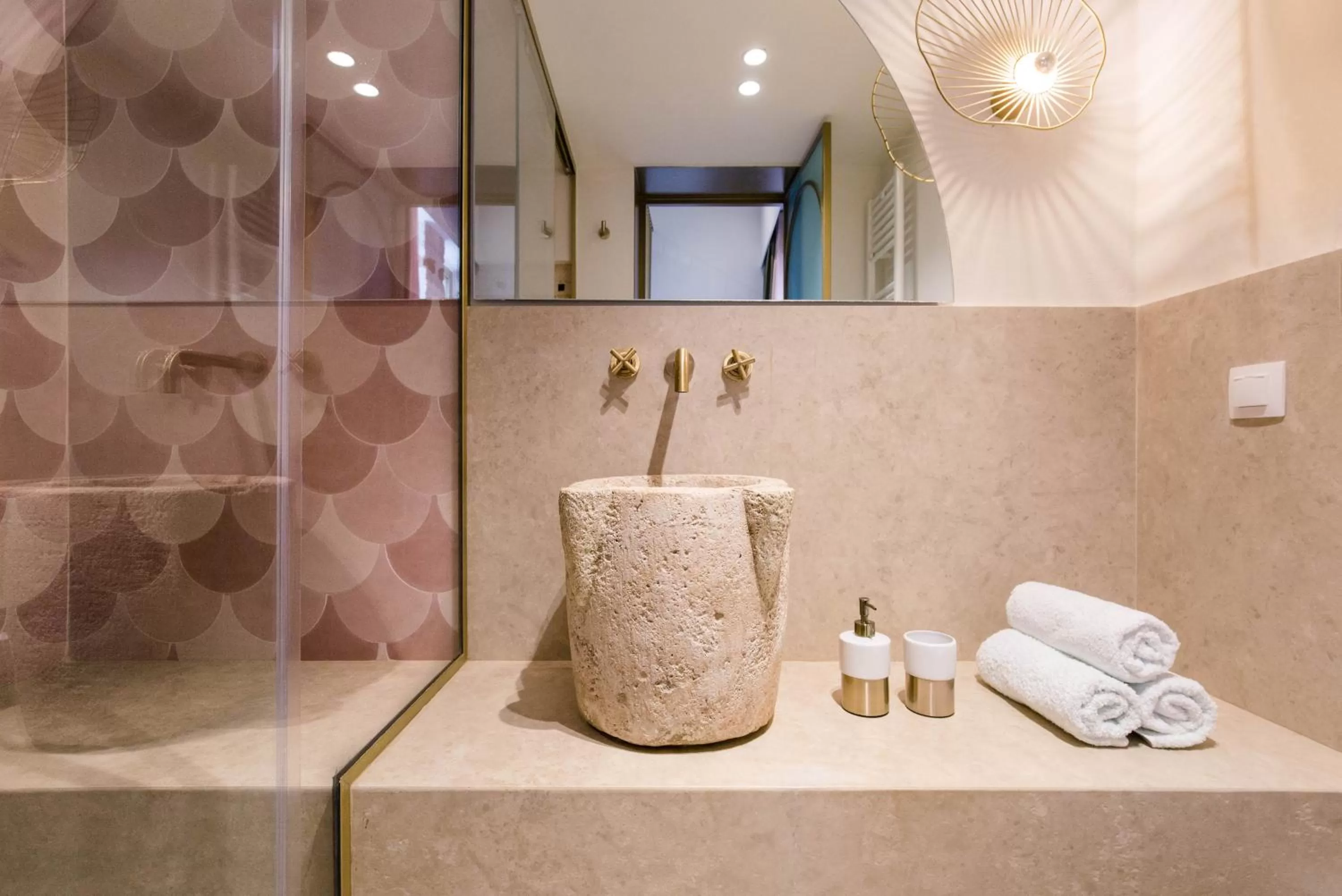 Bathroom in Neratze Hammam Suites