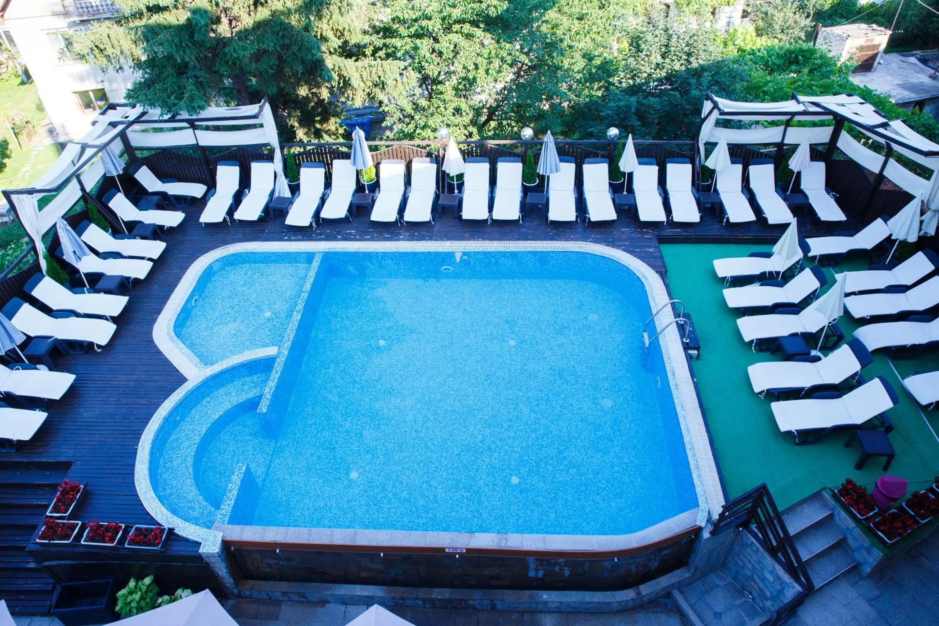 Swimming pool, Pool View in Spa Hotel Kleptuza