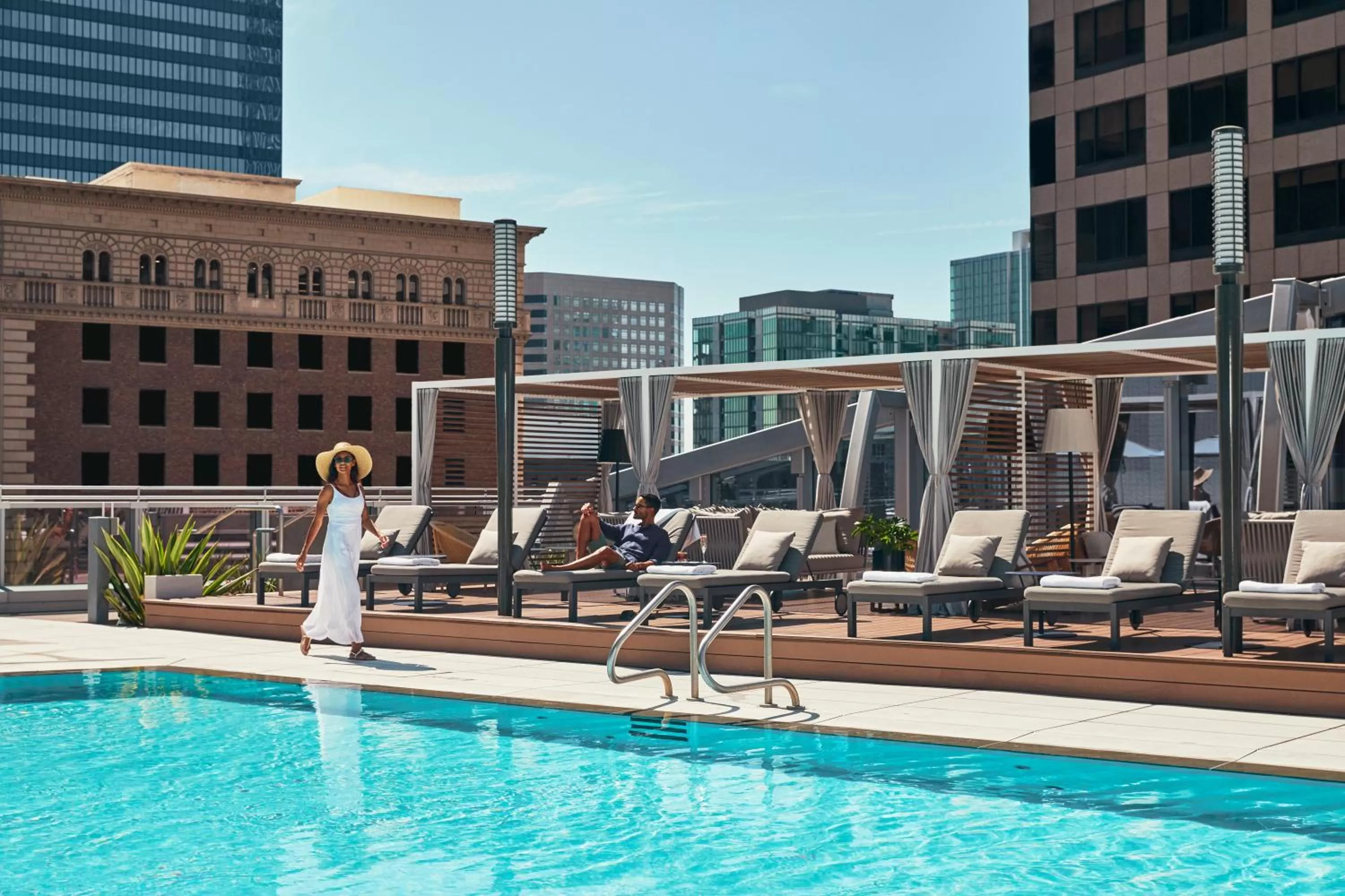 Swimming pool in InterContinental - Los Angeles Downtown by IHG