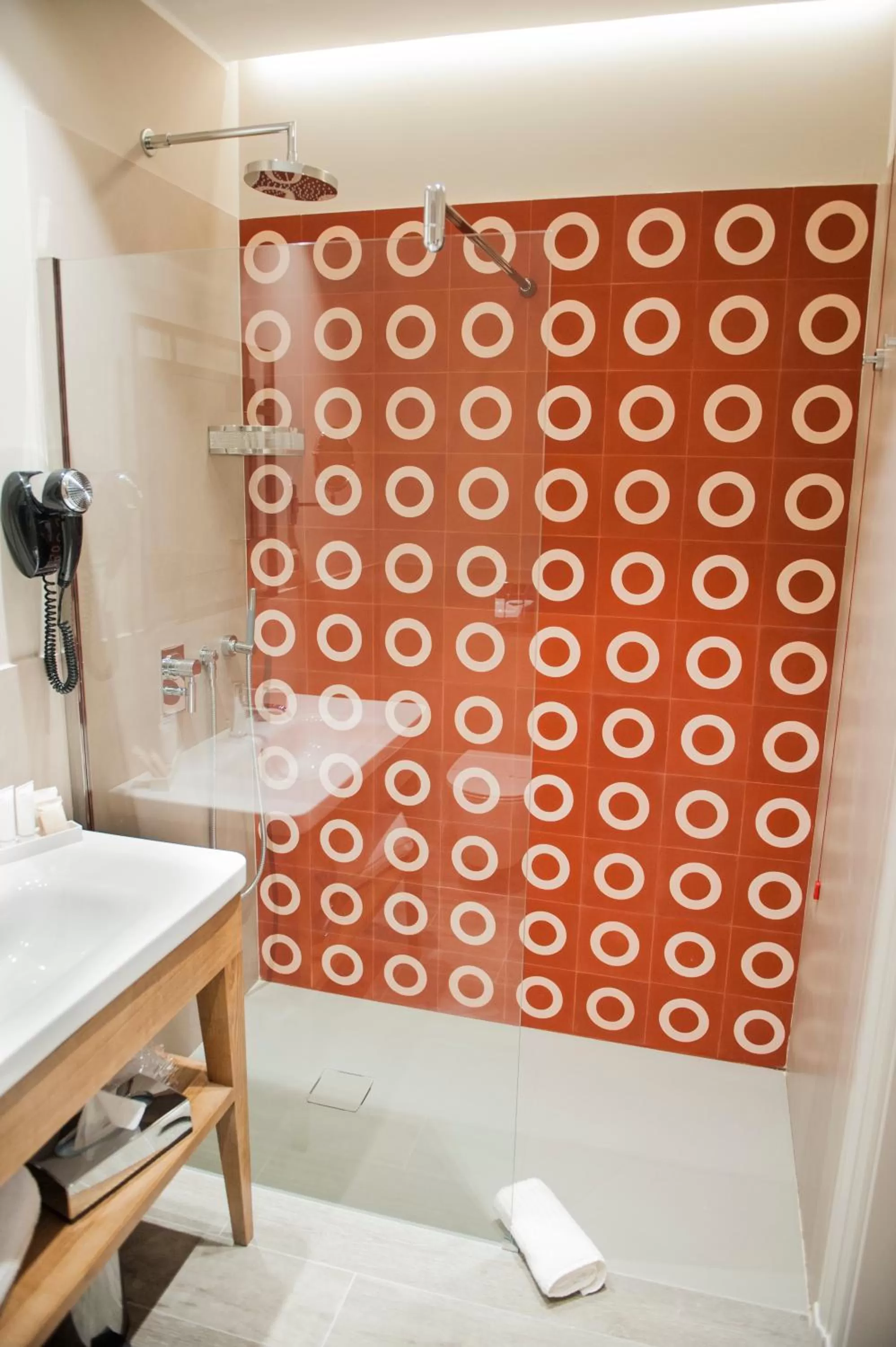 Shower in Hotel San Michele