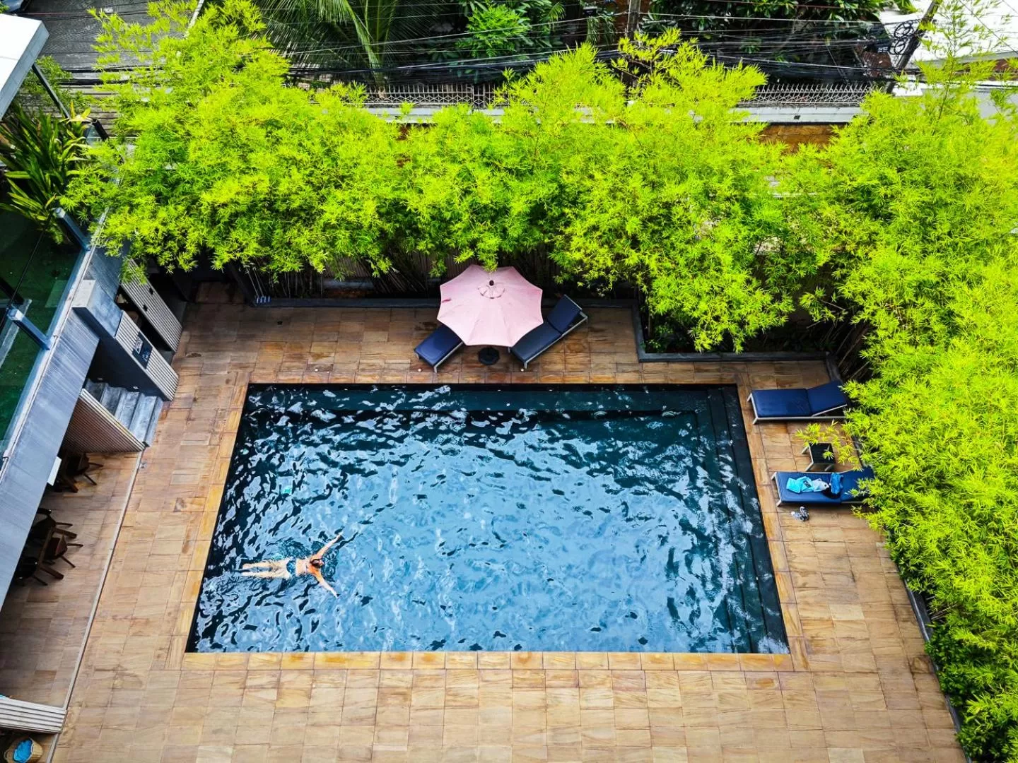 Swimming pool in Galleria 12 Sukhumvit Bangkok by Compass Hospitality