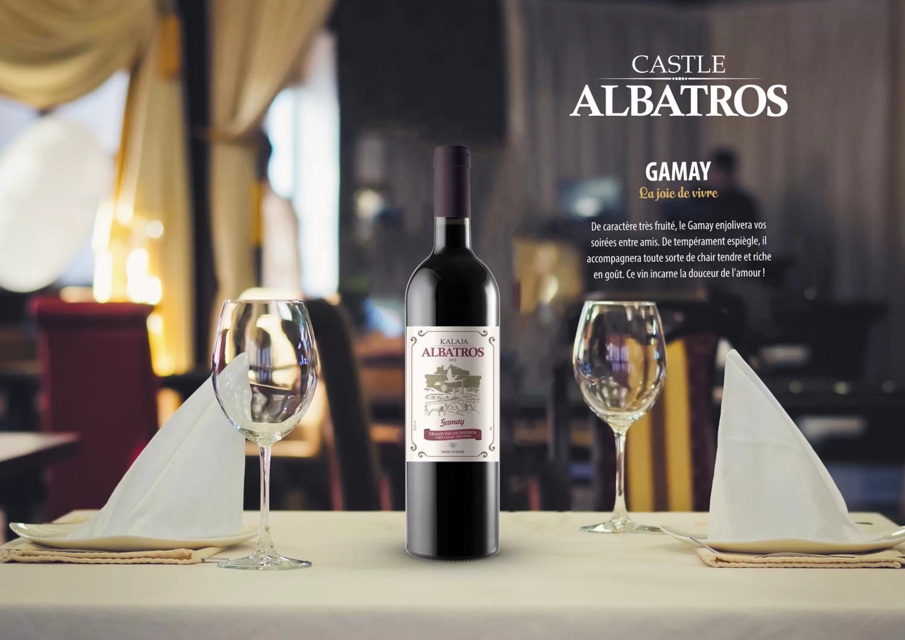 Alcoholic drinks in Hotel Albatros