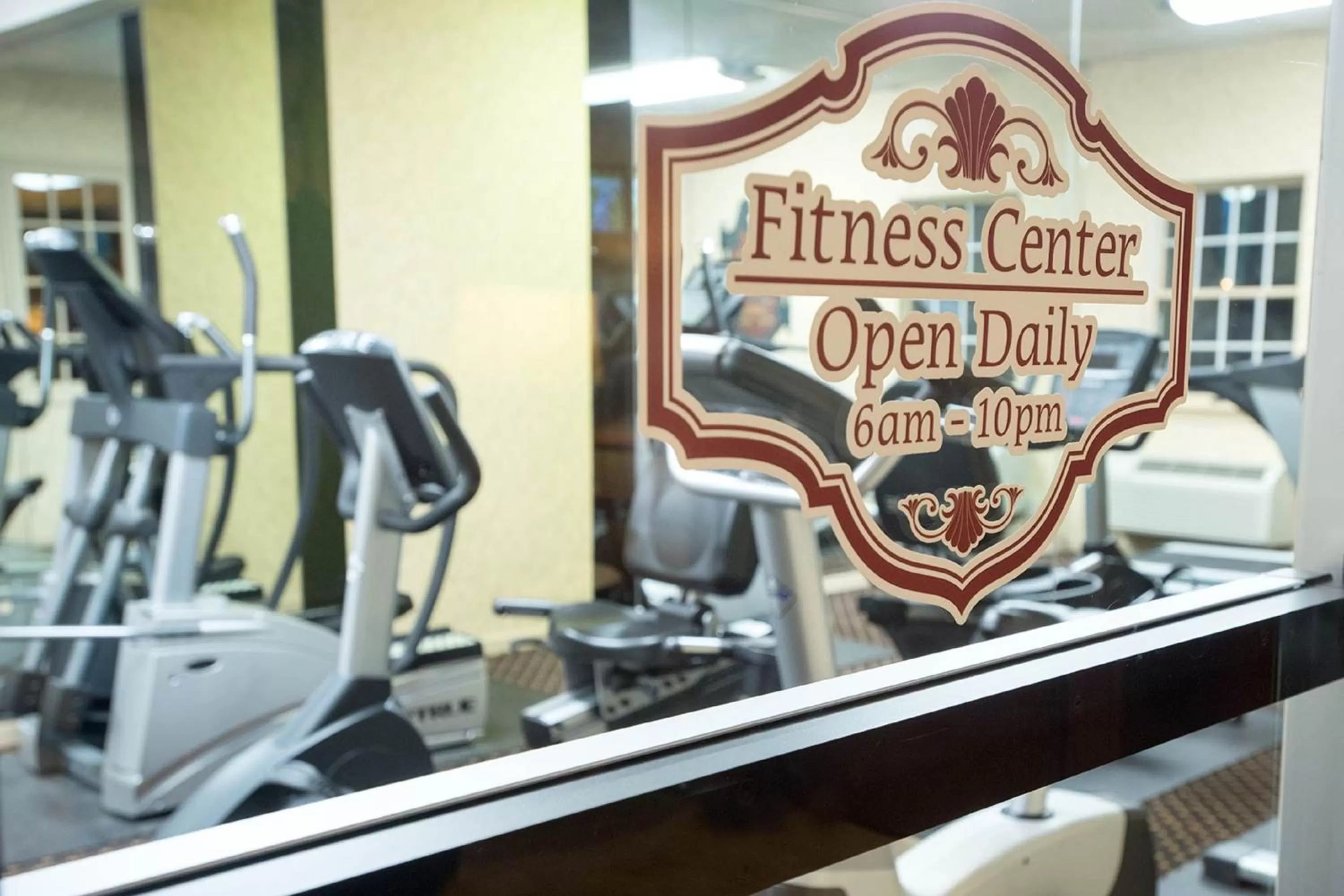 Fitness centre/facilities in Fulton Steamboat Inn