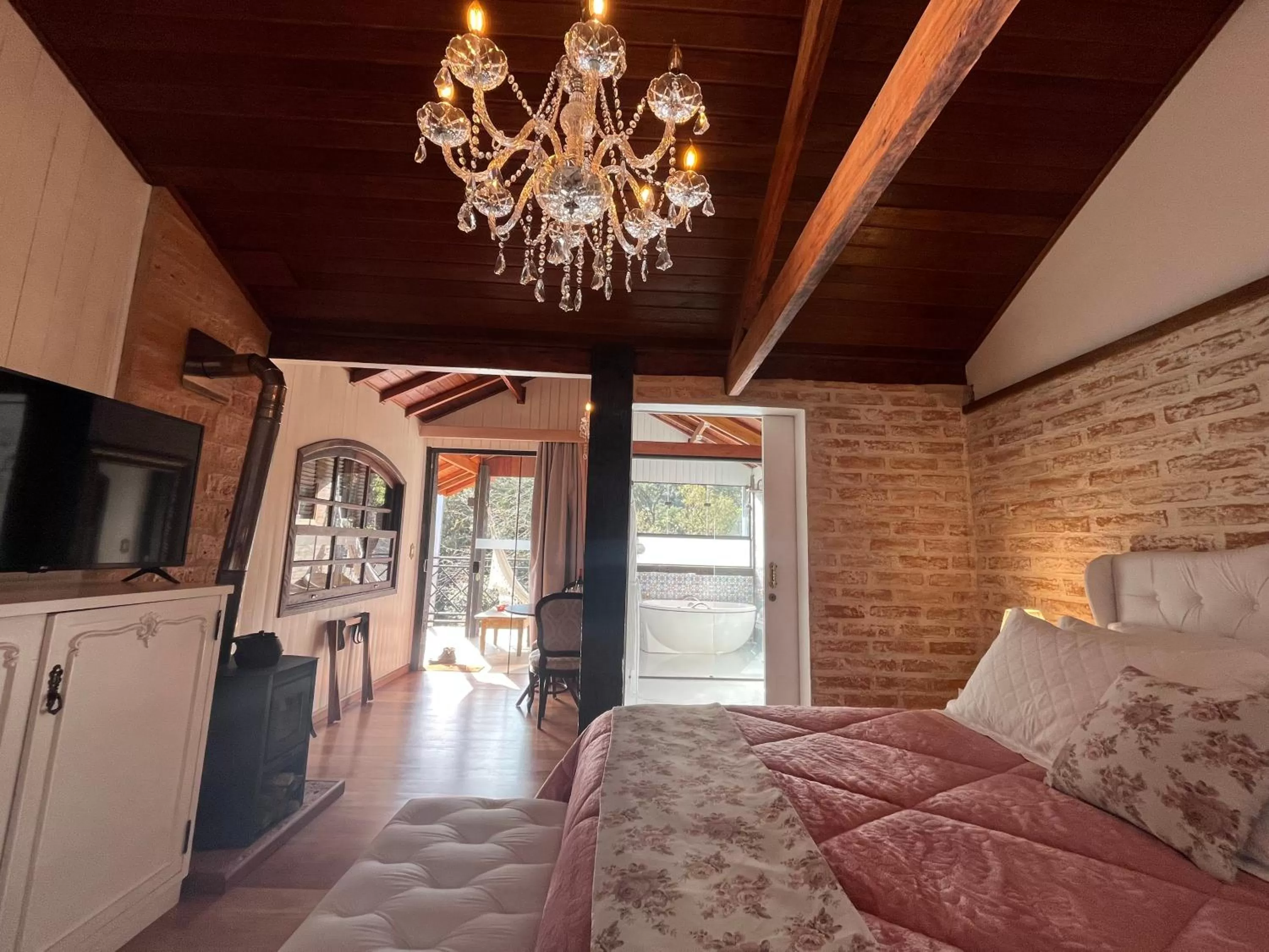 Photo of the whole room, Seating Area in Pousada Dona Bendita