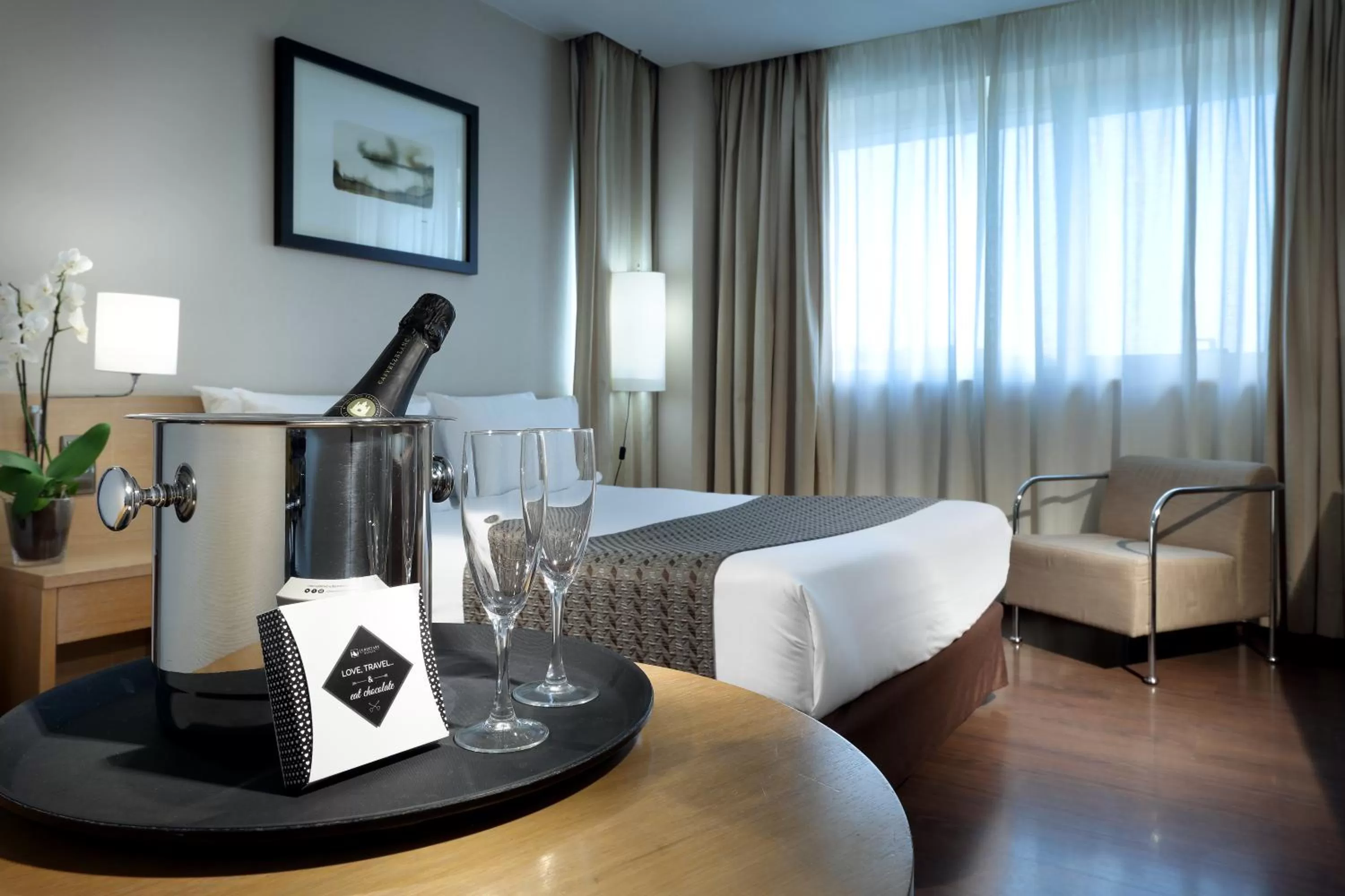 Bed in Eurostars Lucentum