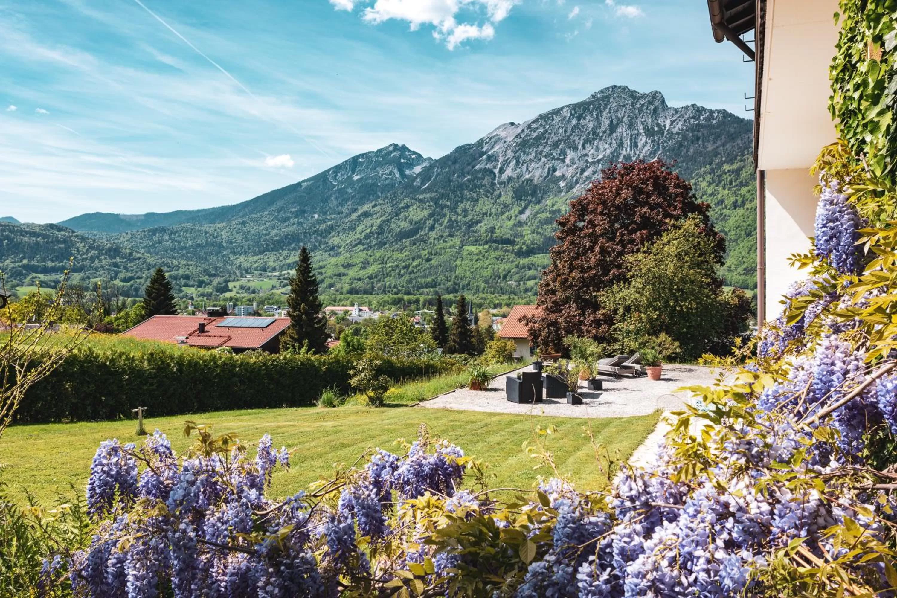 Garden, Mountain View in Villa Sonnenhof Boutique-Hotel