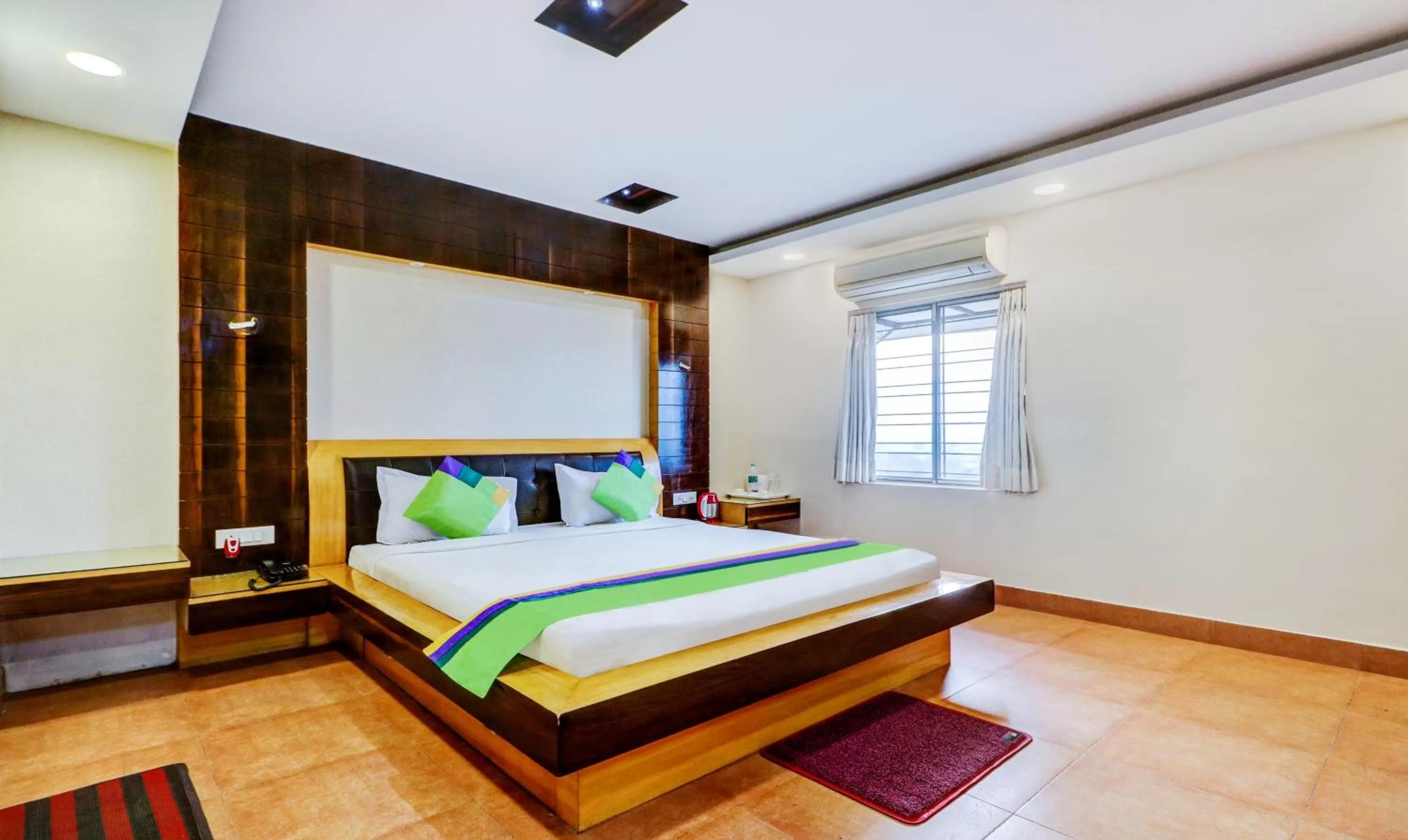 Bedroom, Bed in Treebo Sreema - 2 km From Salt Lake Sector V
