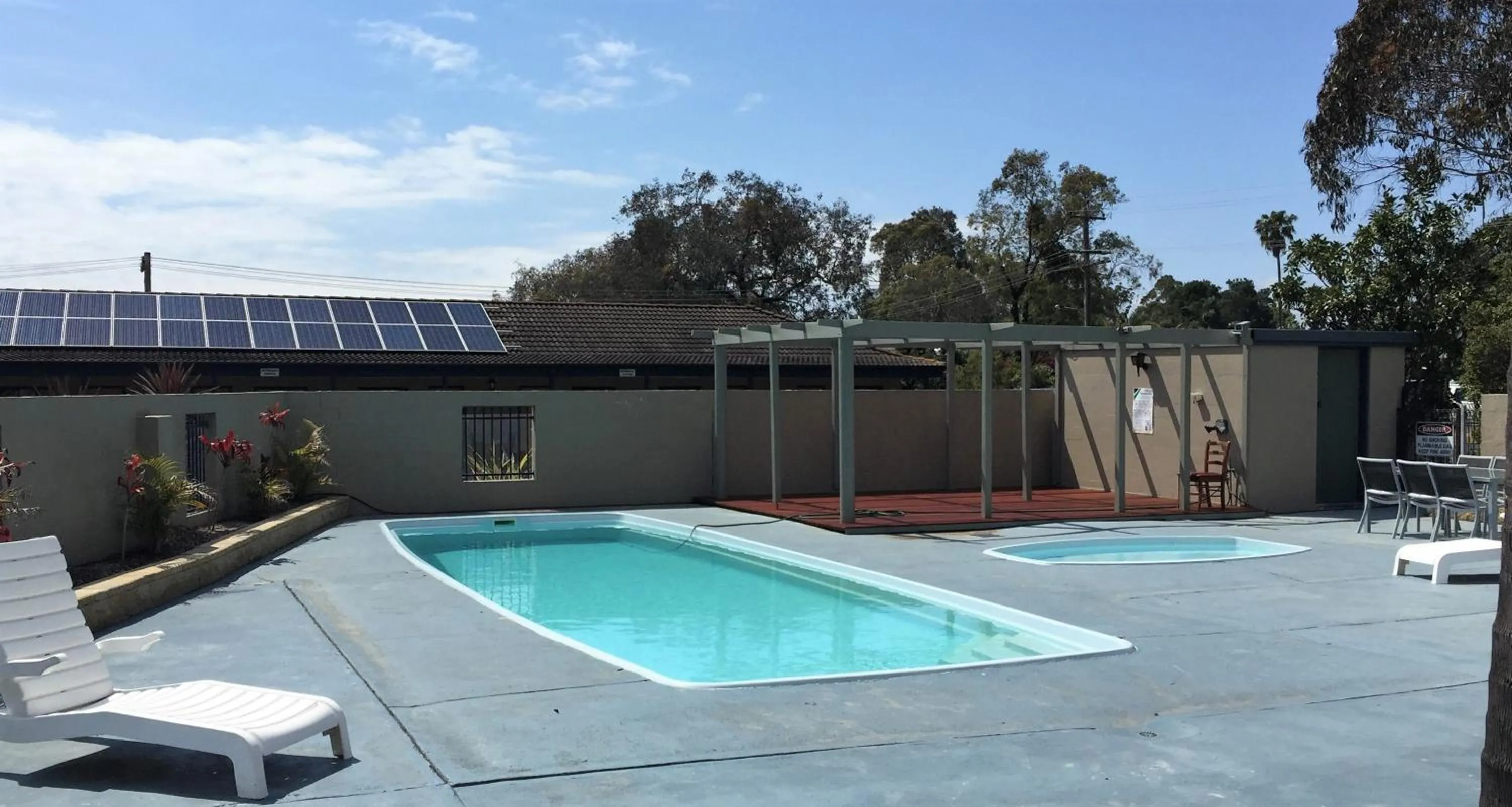 Swimming pool in Coachman's Eden