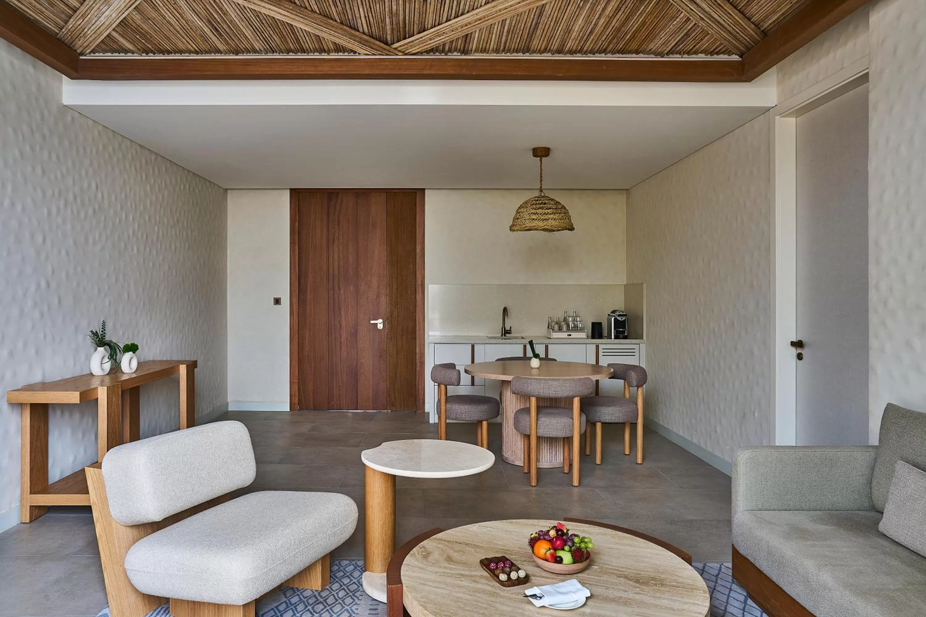 Dining area in ERTH Abu Dhabi Hotel