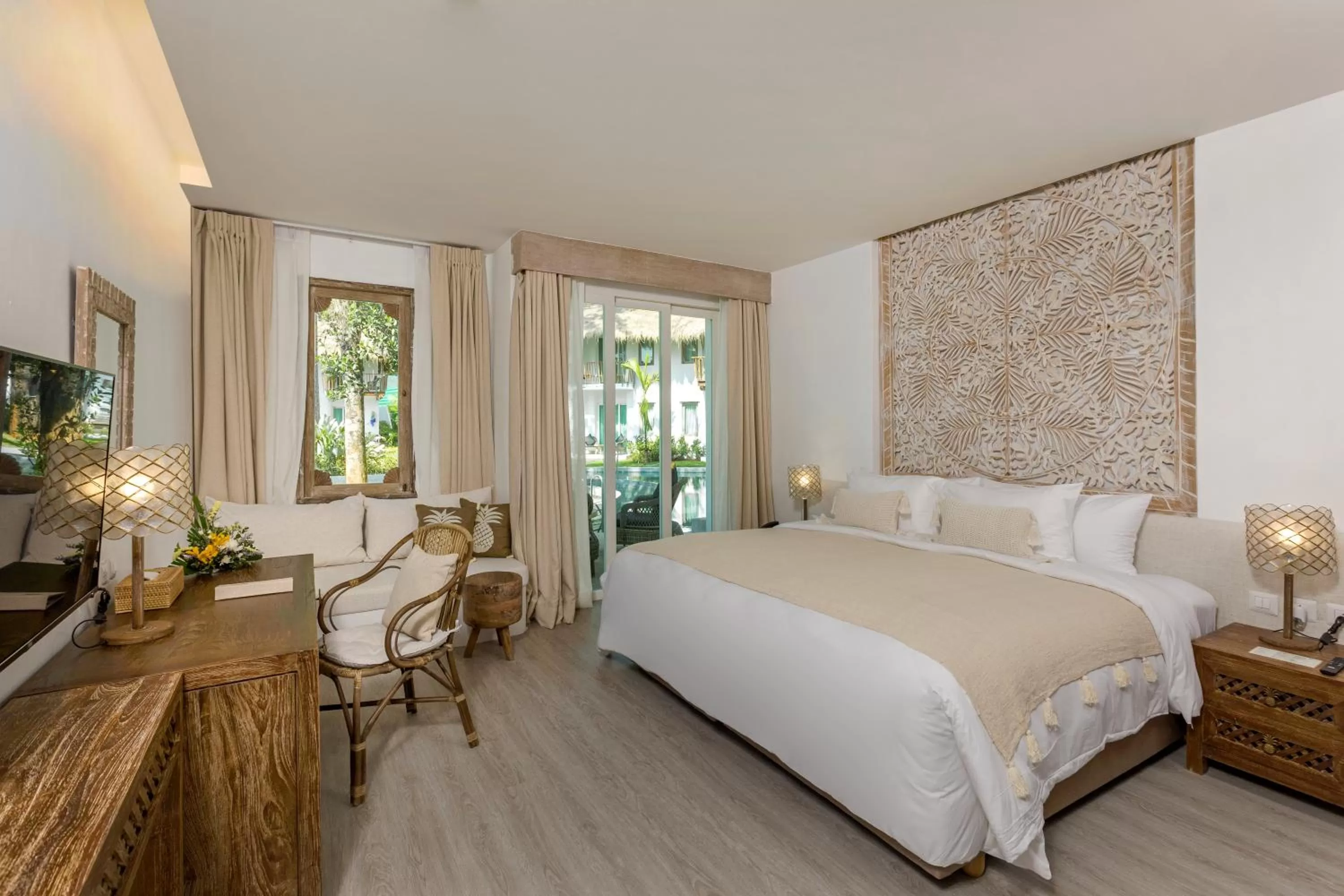 Bedroom, Bed in Eden Beach Khao Lak Resort & Spa