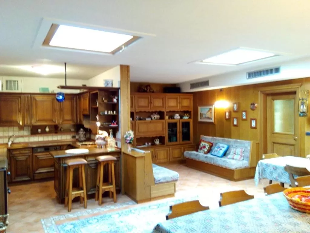 Kitchen or kitchenette in B&B Casa Bazzanella