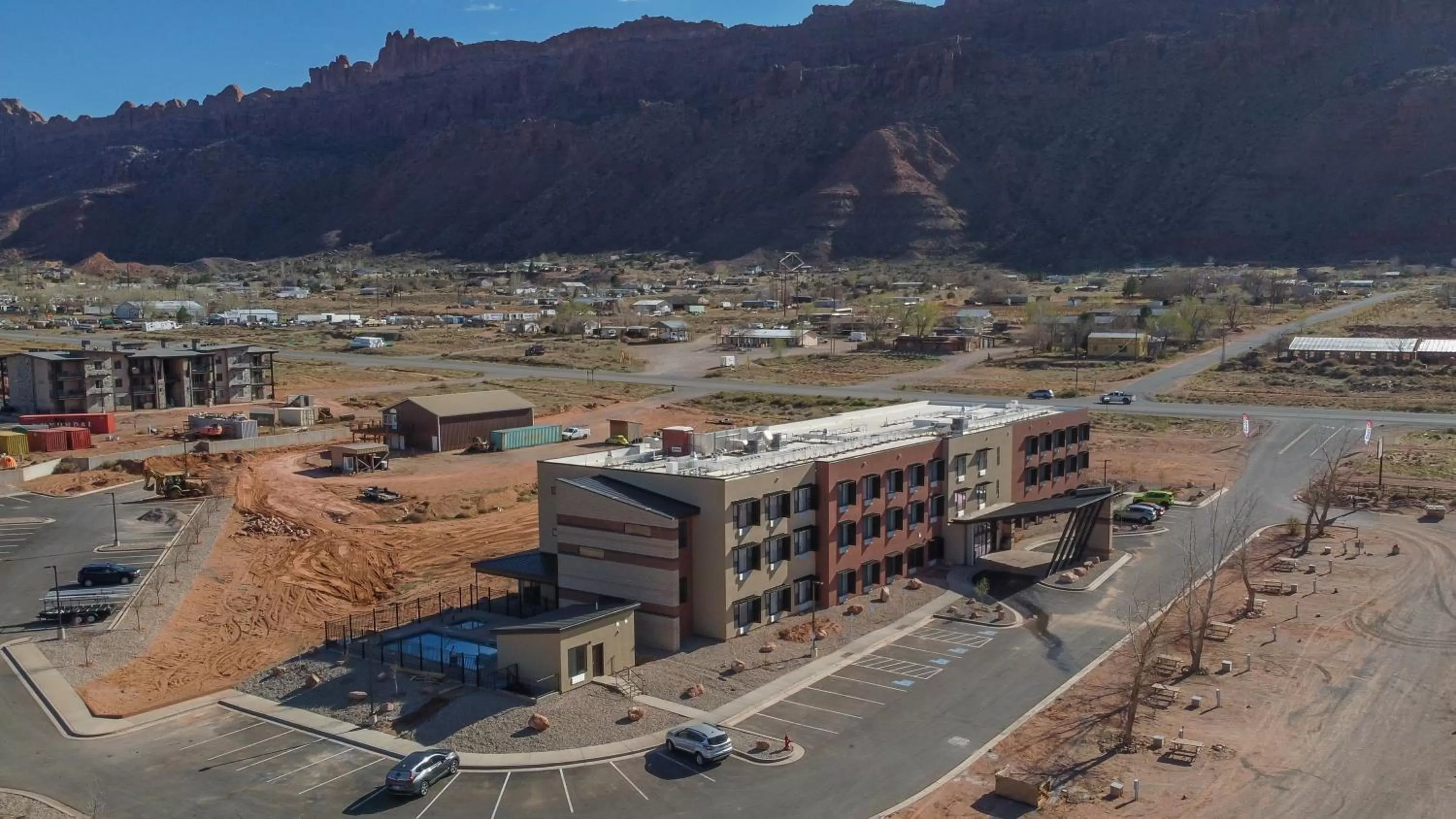 Property building in Scenic View Inn & Suites Moab