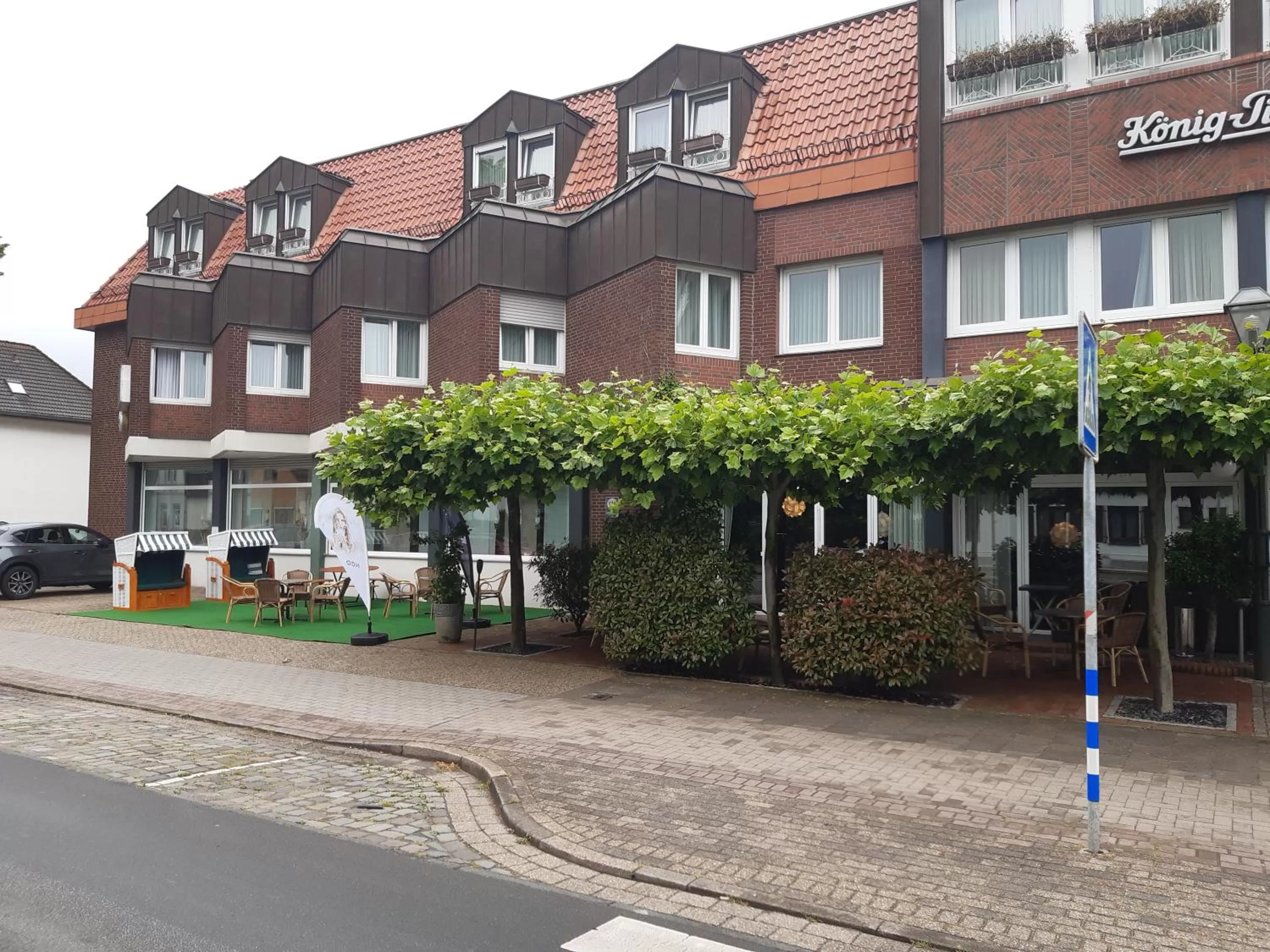 Property building in Hotel-Restaurant Thomsen