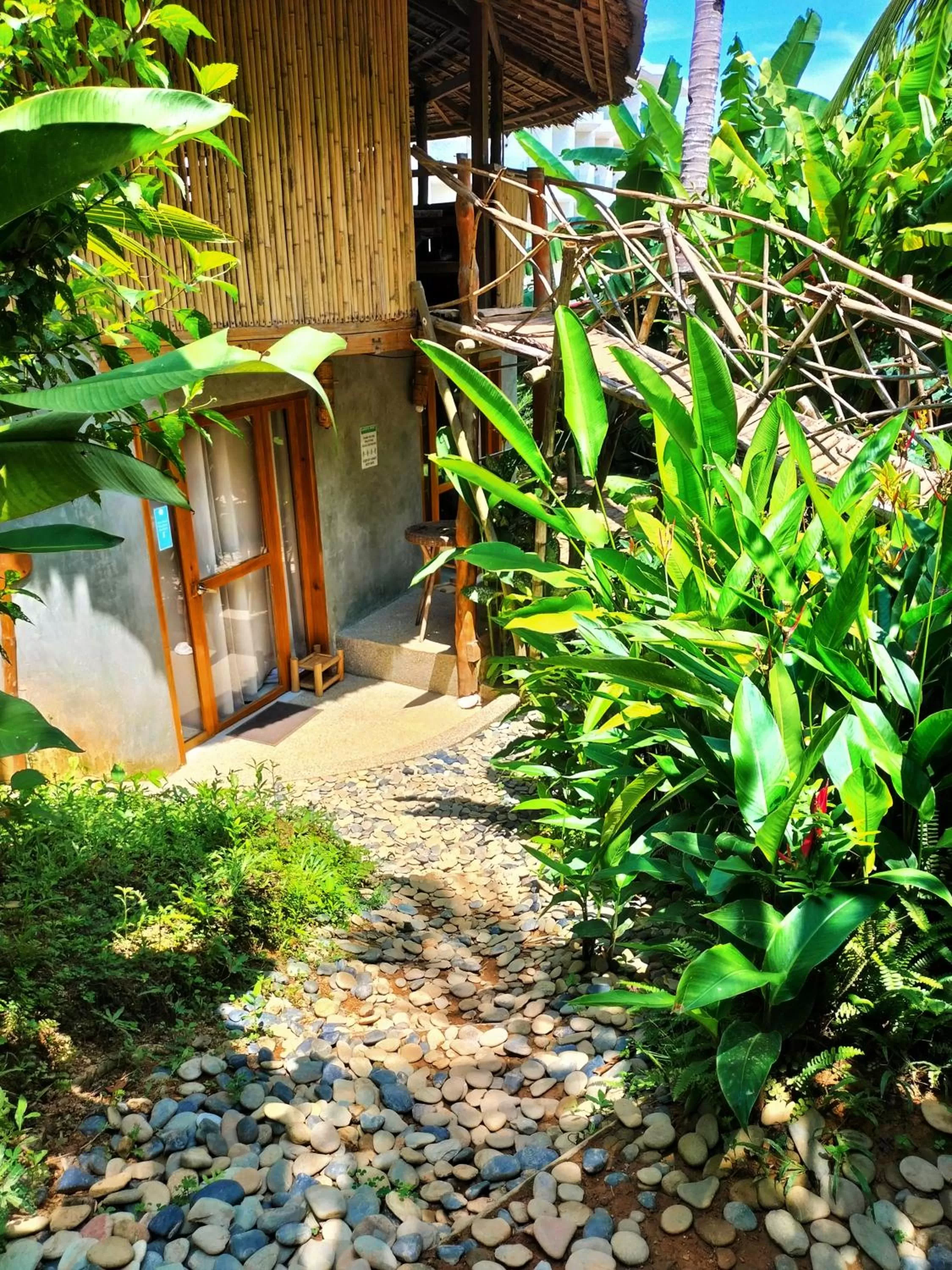 Property building, Garden in Terra Sancta Resort