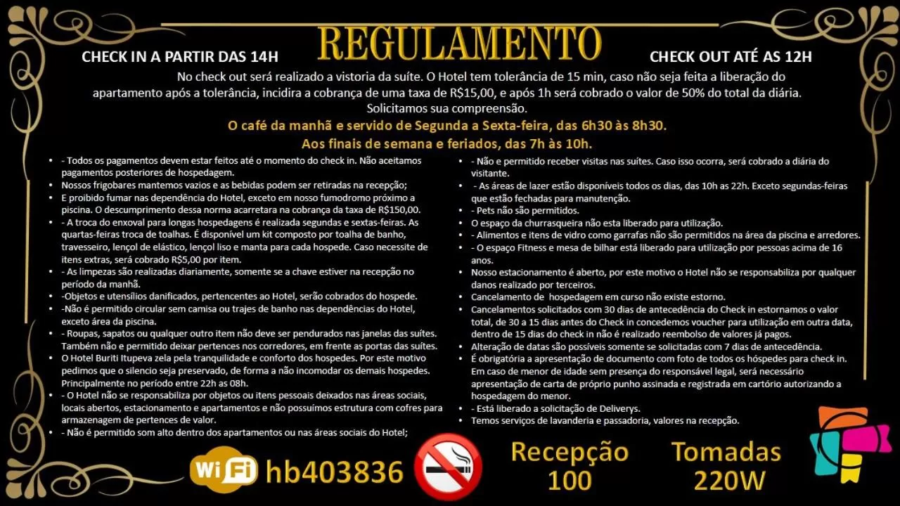 Property logo or sign, Logo/Certificate/Sign/Award in Hotel Buriti Itupeva